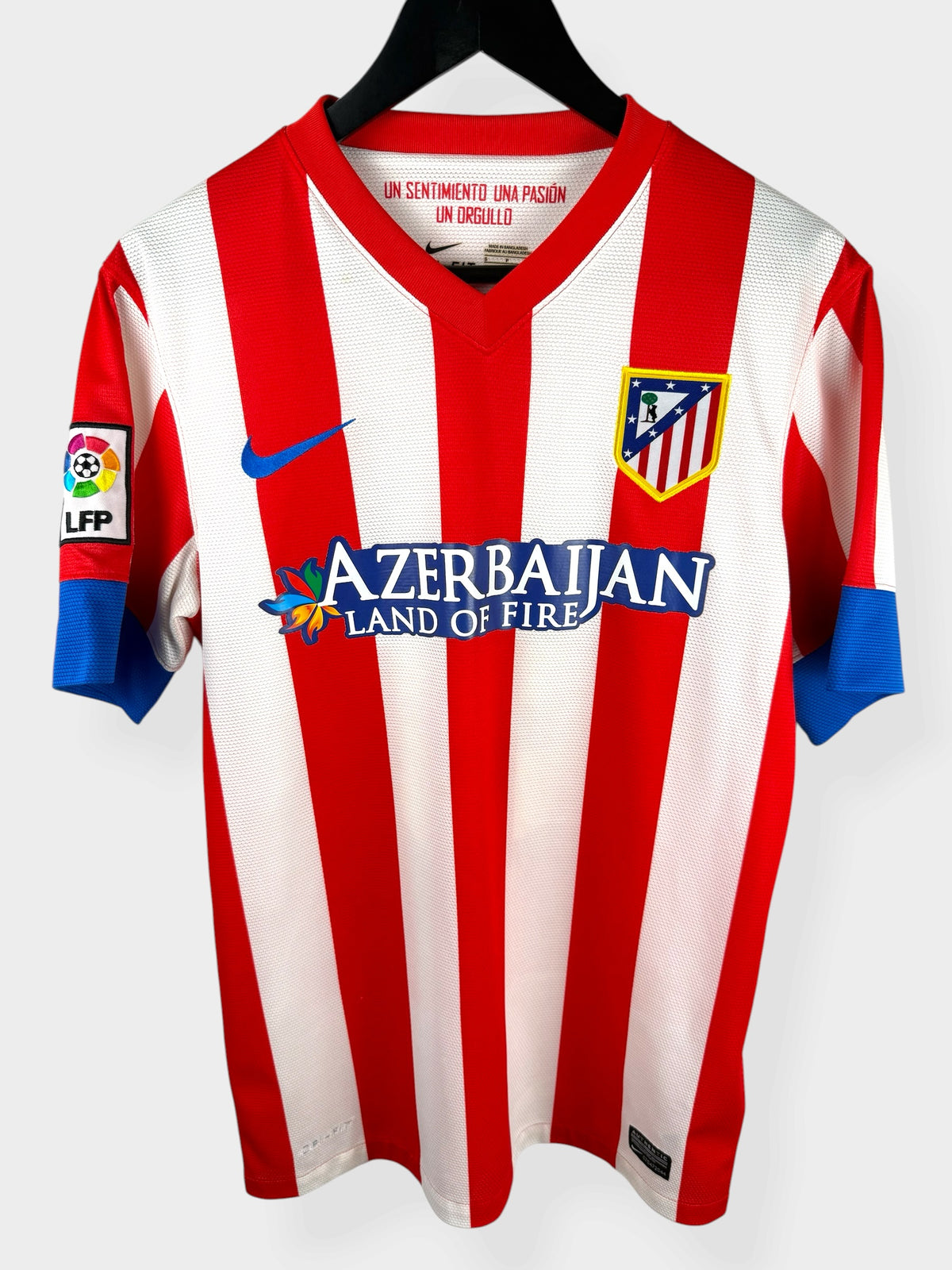 2012-13 ATLETICO MADRID HOME SHIRT FALCAO #9 S - Authentic Football Club