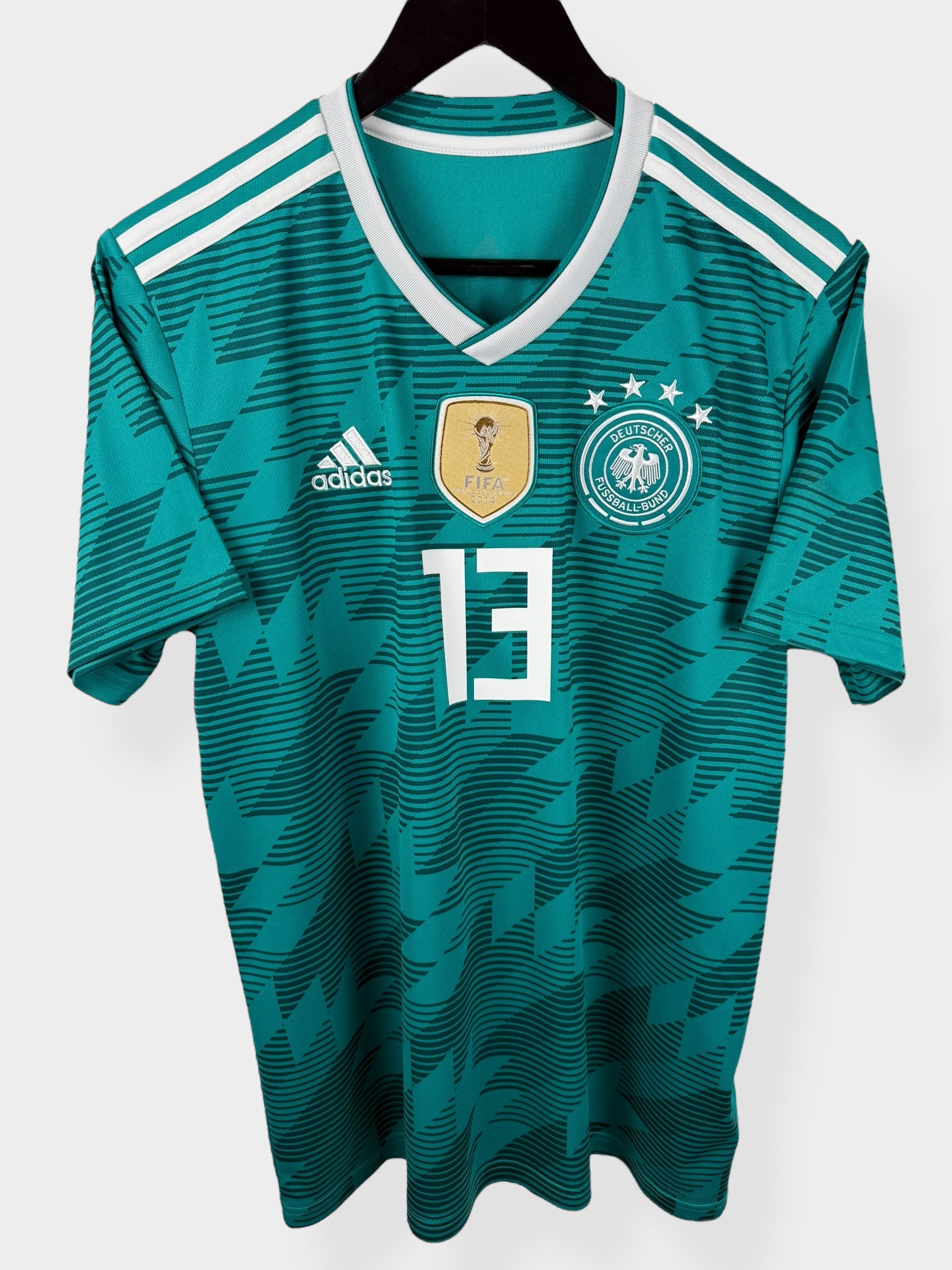 2018-19 GERMANY AWAY SHIRT MULLER #13 M - Authentic Football Club