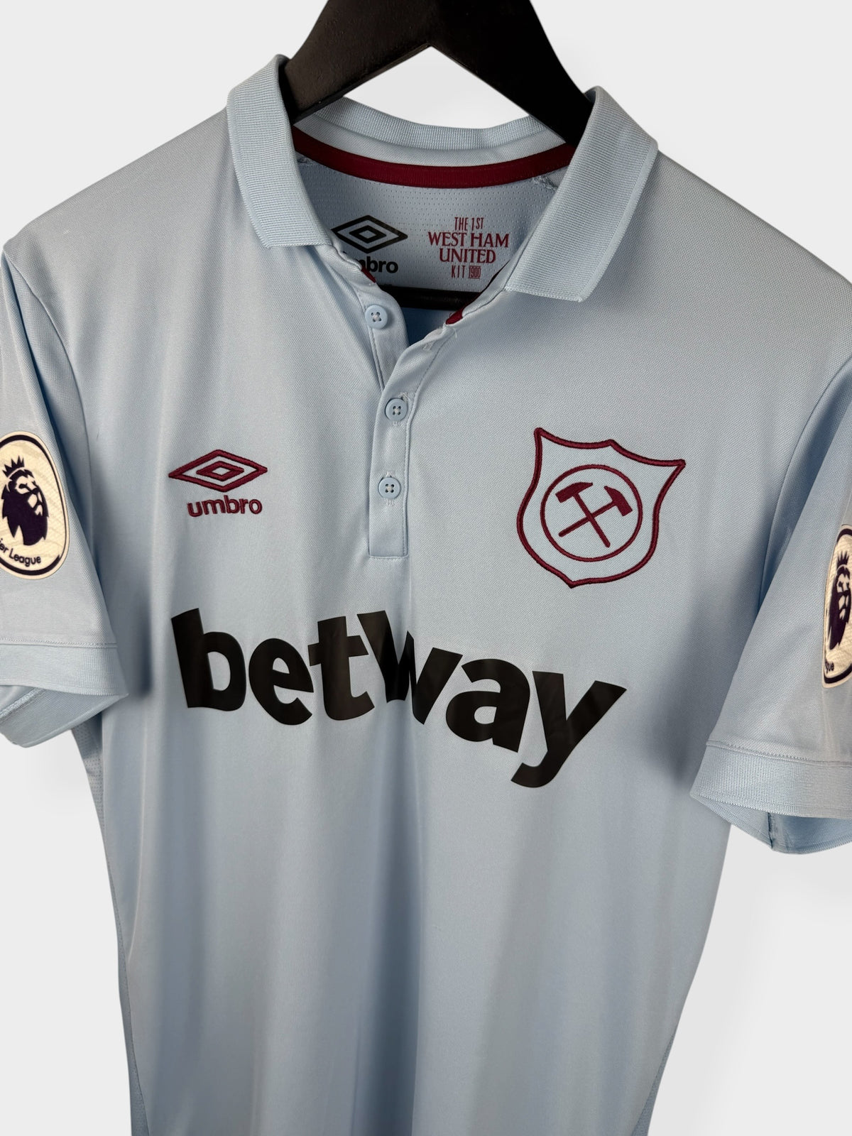 MAILLOT THIRD WEST HAM UNITED 2017-18 CHICHARITO #17 M
