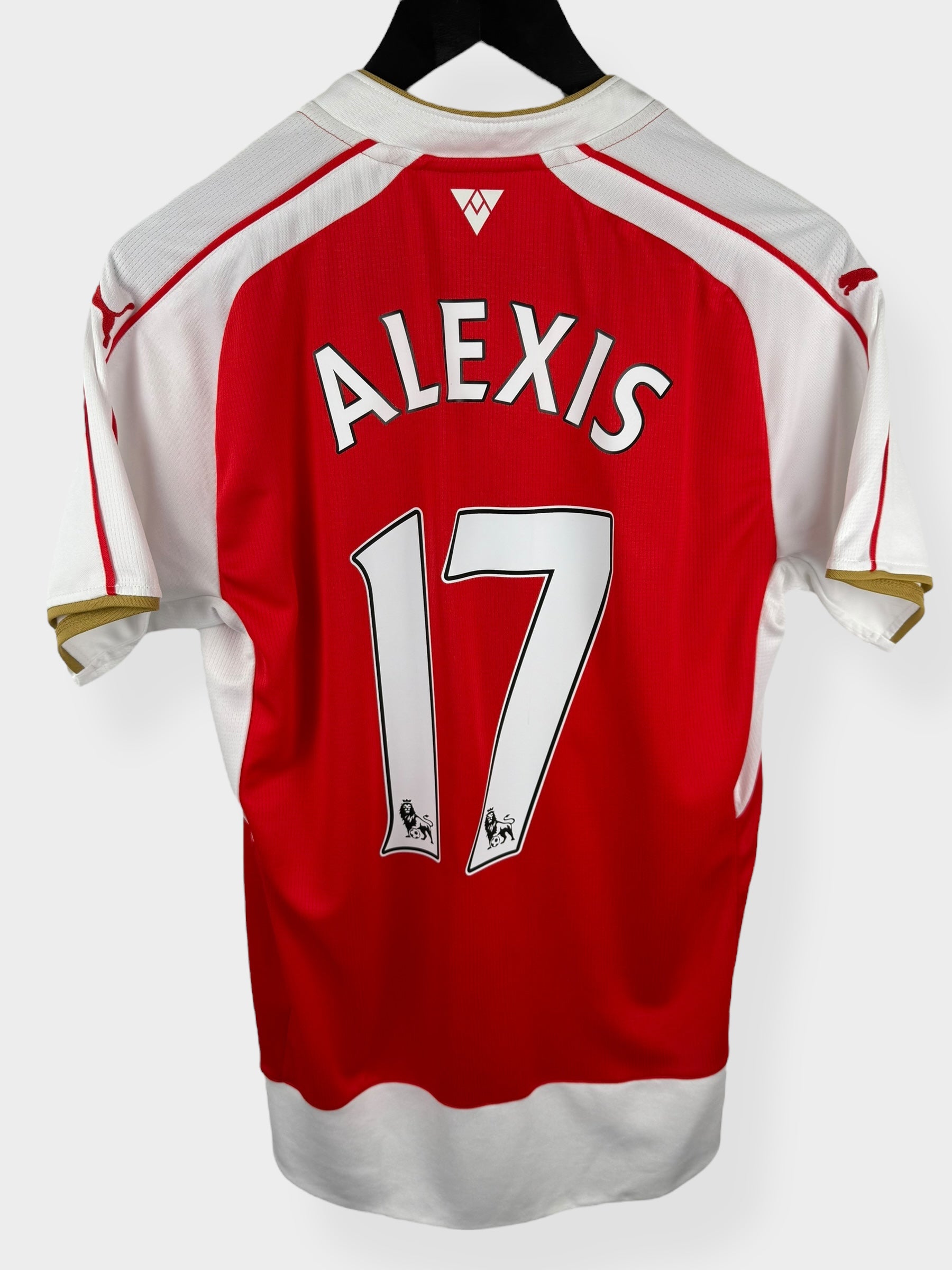2015-16 ARSENAL HOME SHIRT ALEXIS #17 M - Authentic Football Club