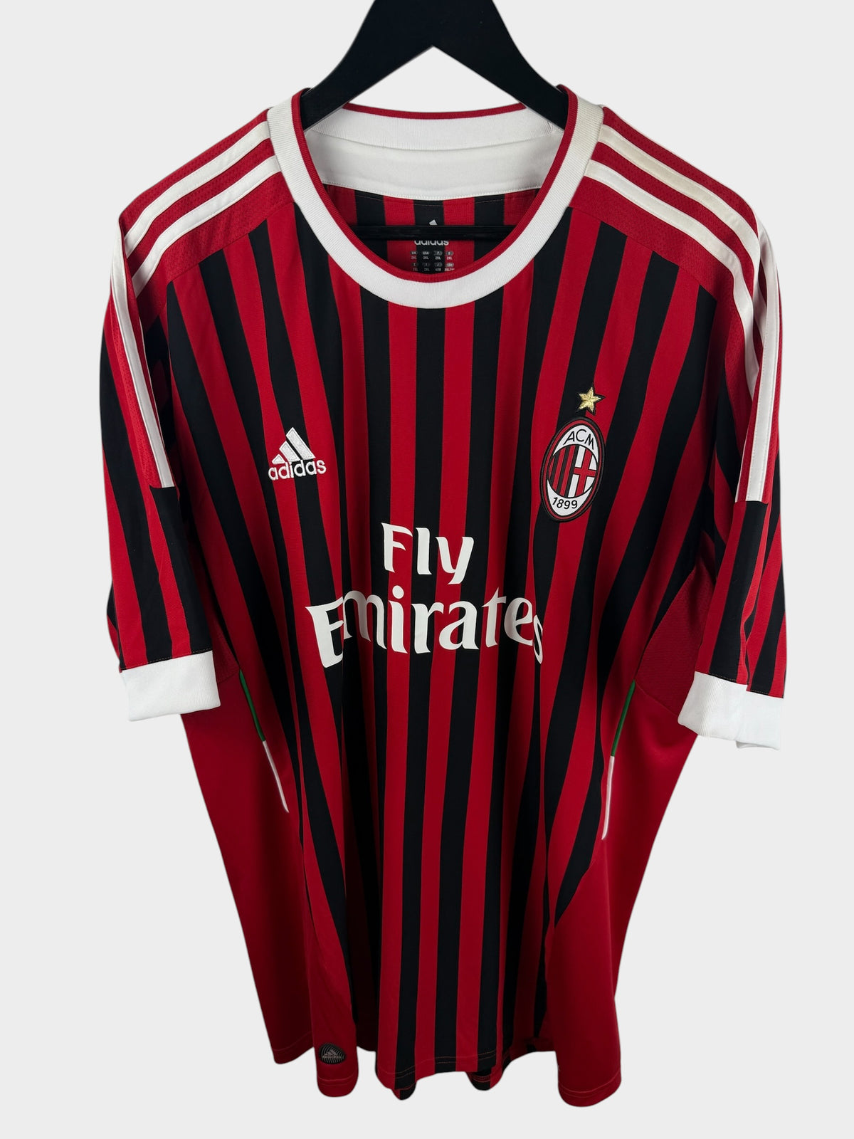 2011-12 AC MILAN HEIMTRIKOT IBRAHIMOVIC #11 XXL