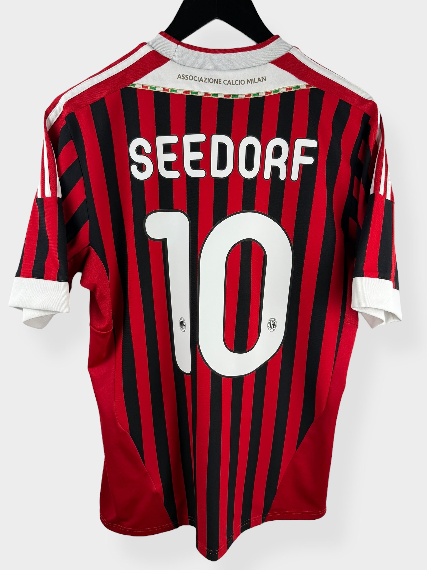 2011-12 AC MILAN HOME SHIRT SEEDORF #10 M