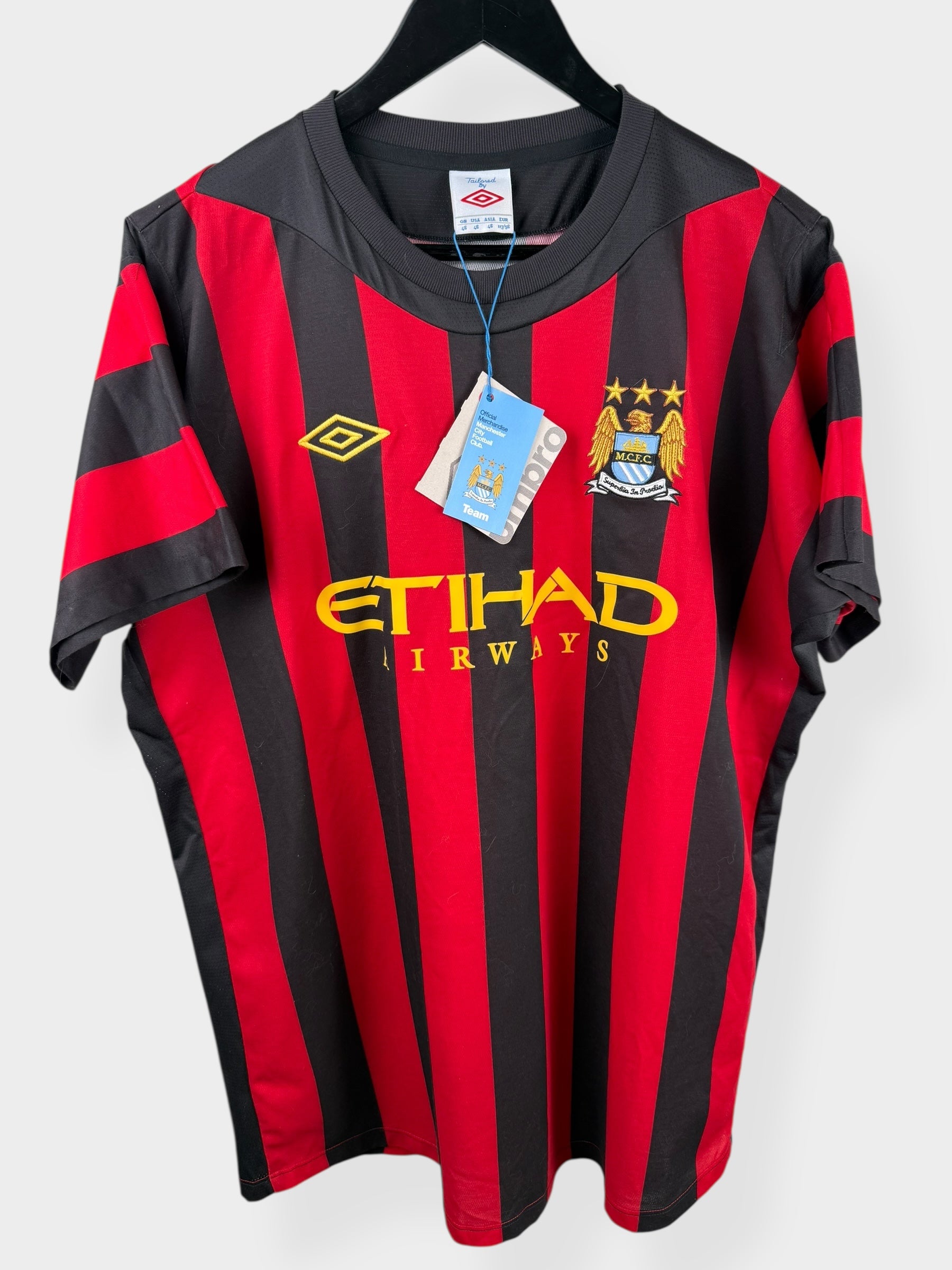 2011-12 MANCHESTER CITY AUSWÄRTSTRIKOT XL