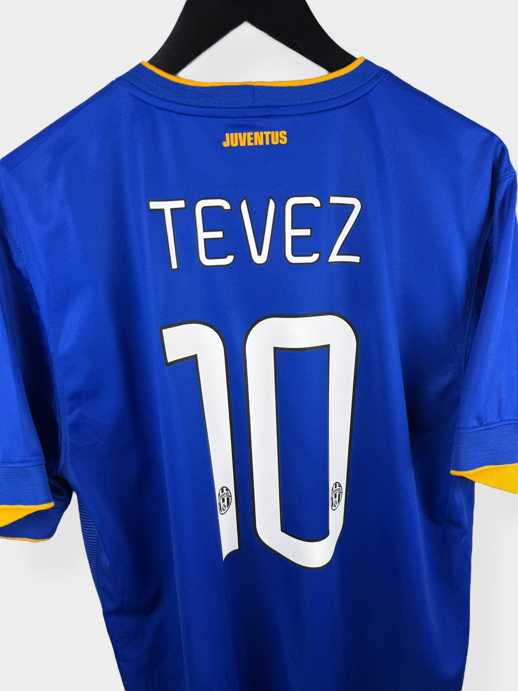 2014-15 JUVENTUS AWAY SHIRT TEVEZ #10 L - Authentic Football Club