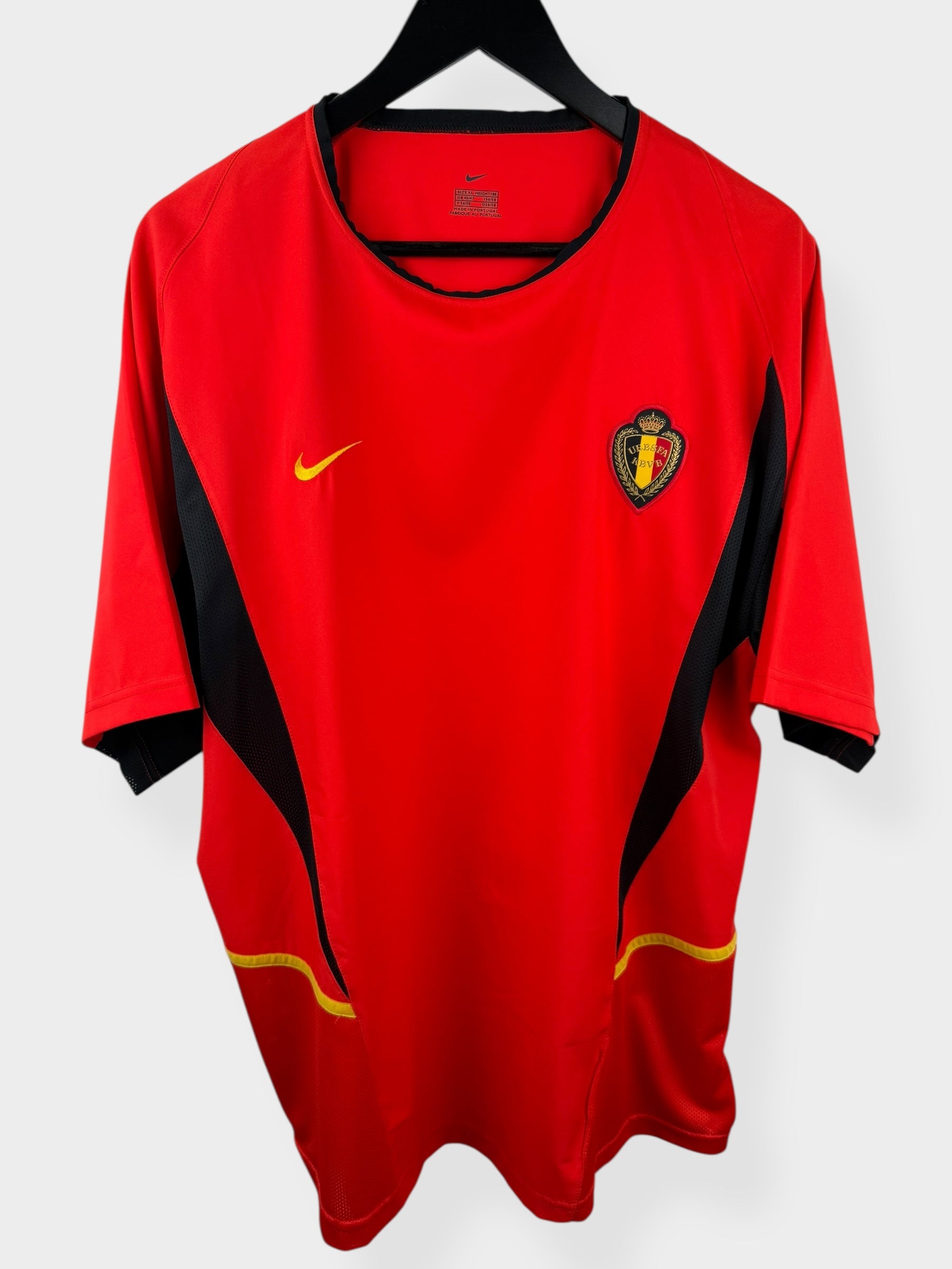 2002-04 BELGIUM HOME SHIRT XL