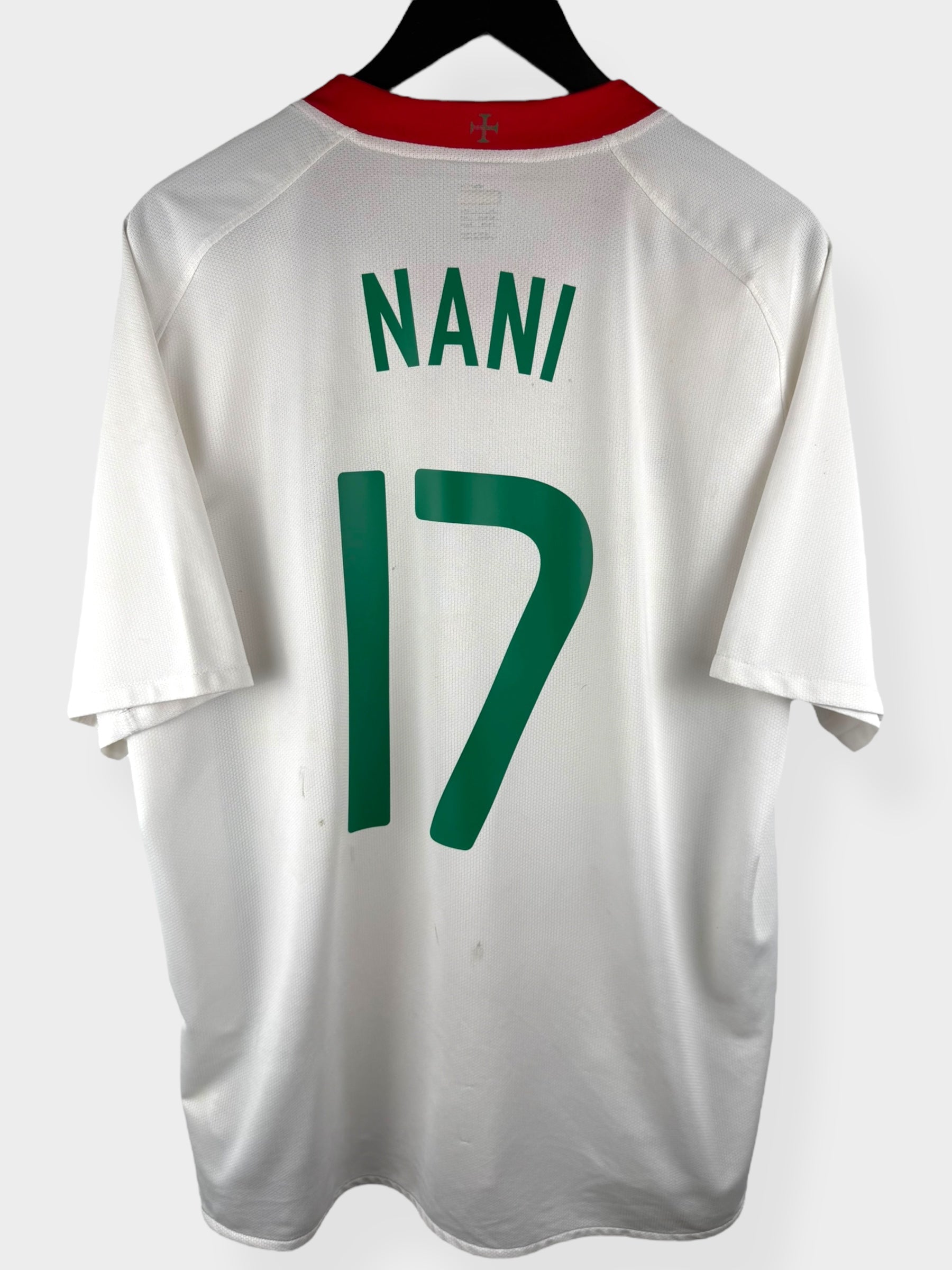2008-10 PORTUGAL AWAY SHIRT NANI #17 XL
