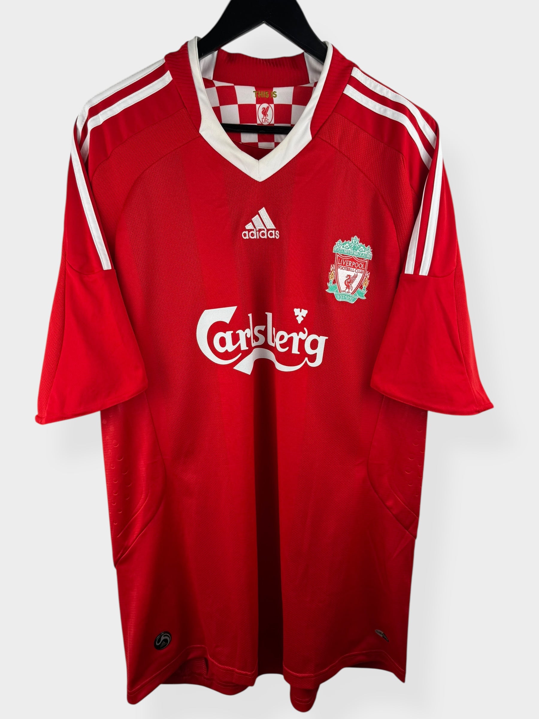 2008-10 LIVERPOOL HOME SHIRT XL