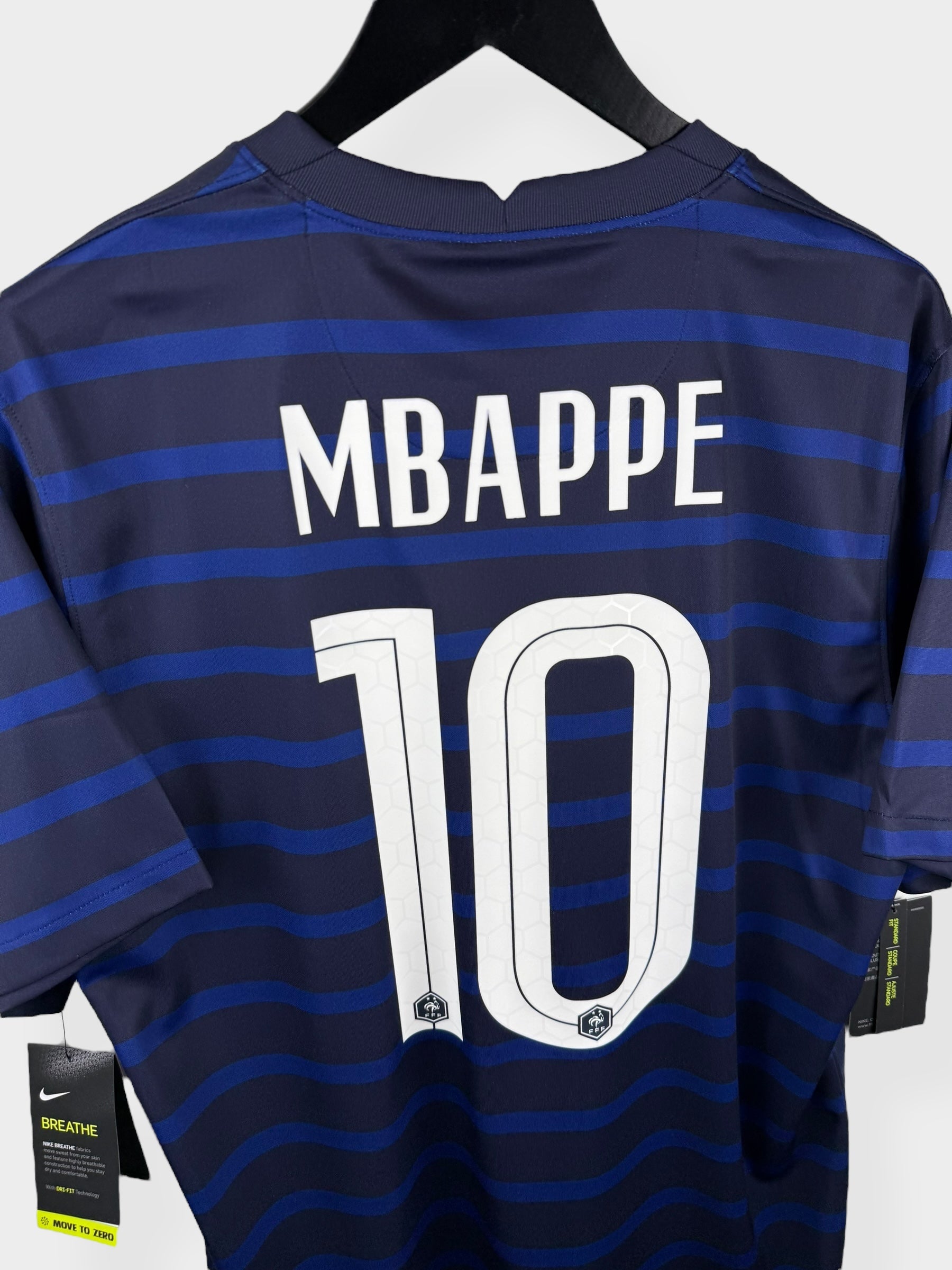 2020-21 FRANCE HOME SHIRT MBAPPE #10 L - Authentic Football Club