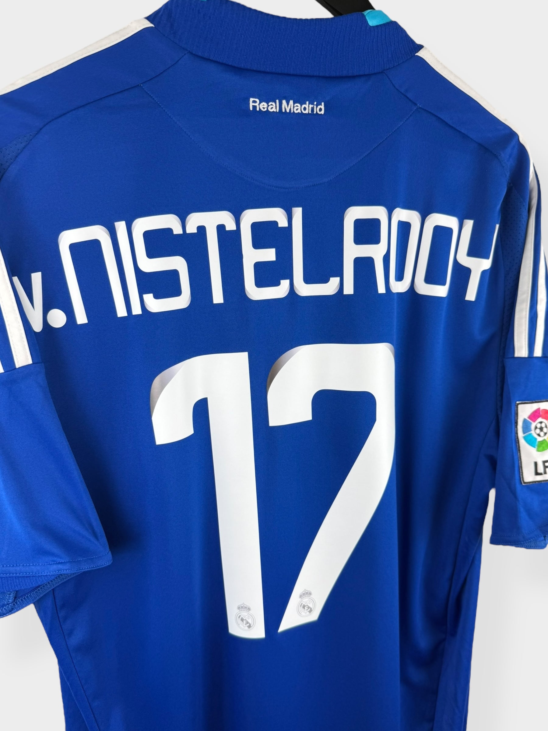 2008-09 REAL MADRID AWAY SHIRT V. NISTELROOY #17 L