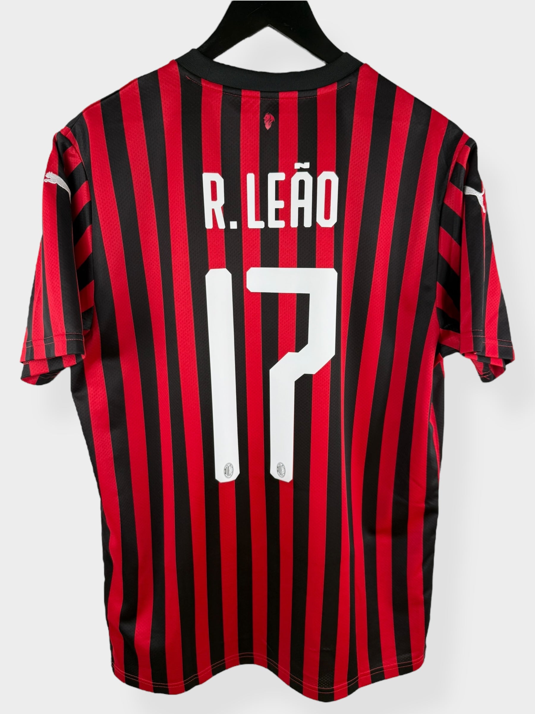 2019-20 AC MILAN HOME SHIRT LEAO #17 M