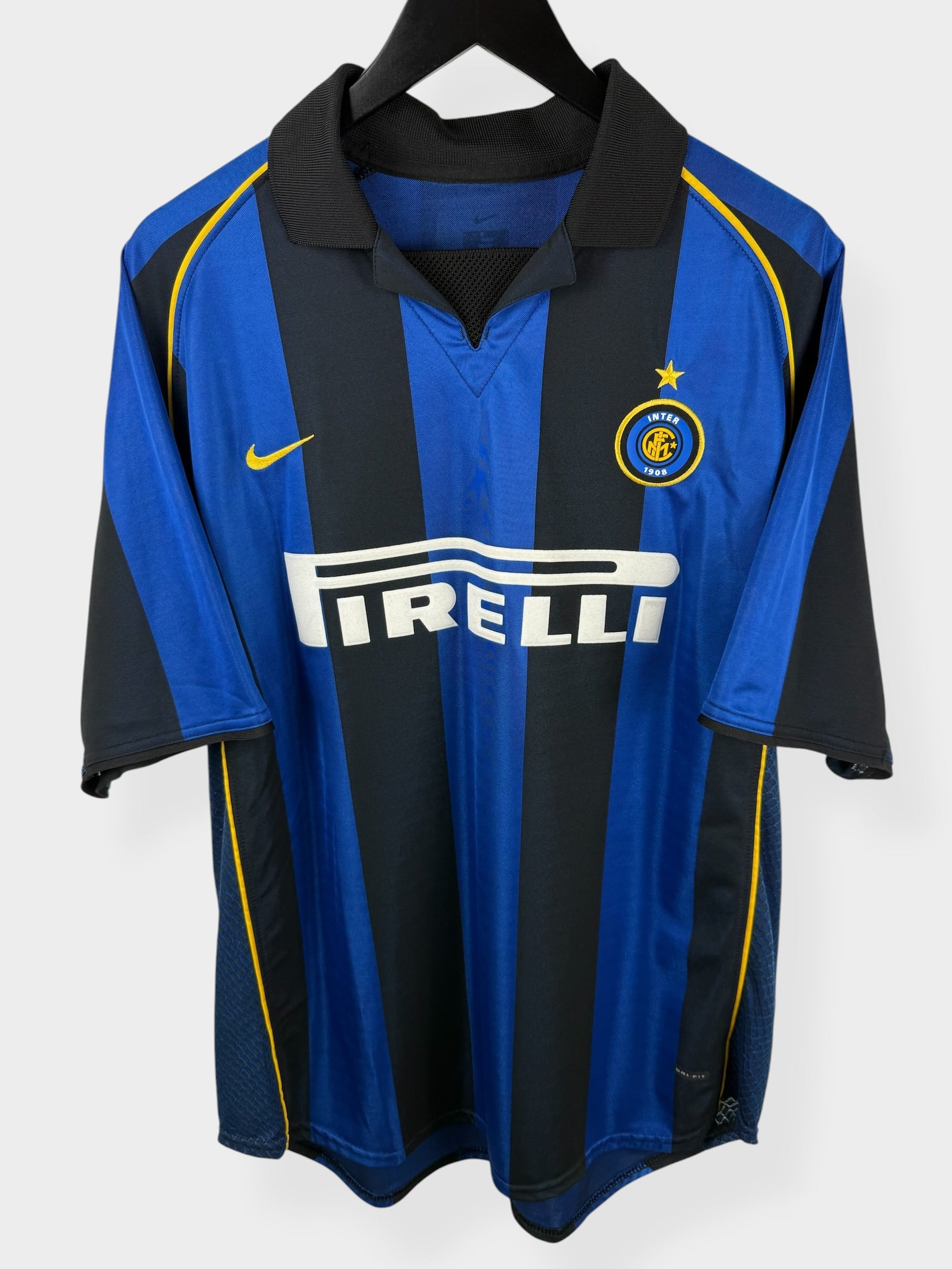 2001-02 INTER MILAN HEIMTRIKOT RONALDO #9 XL
