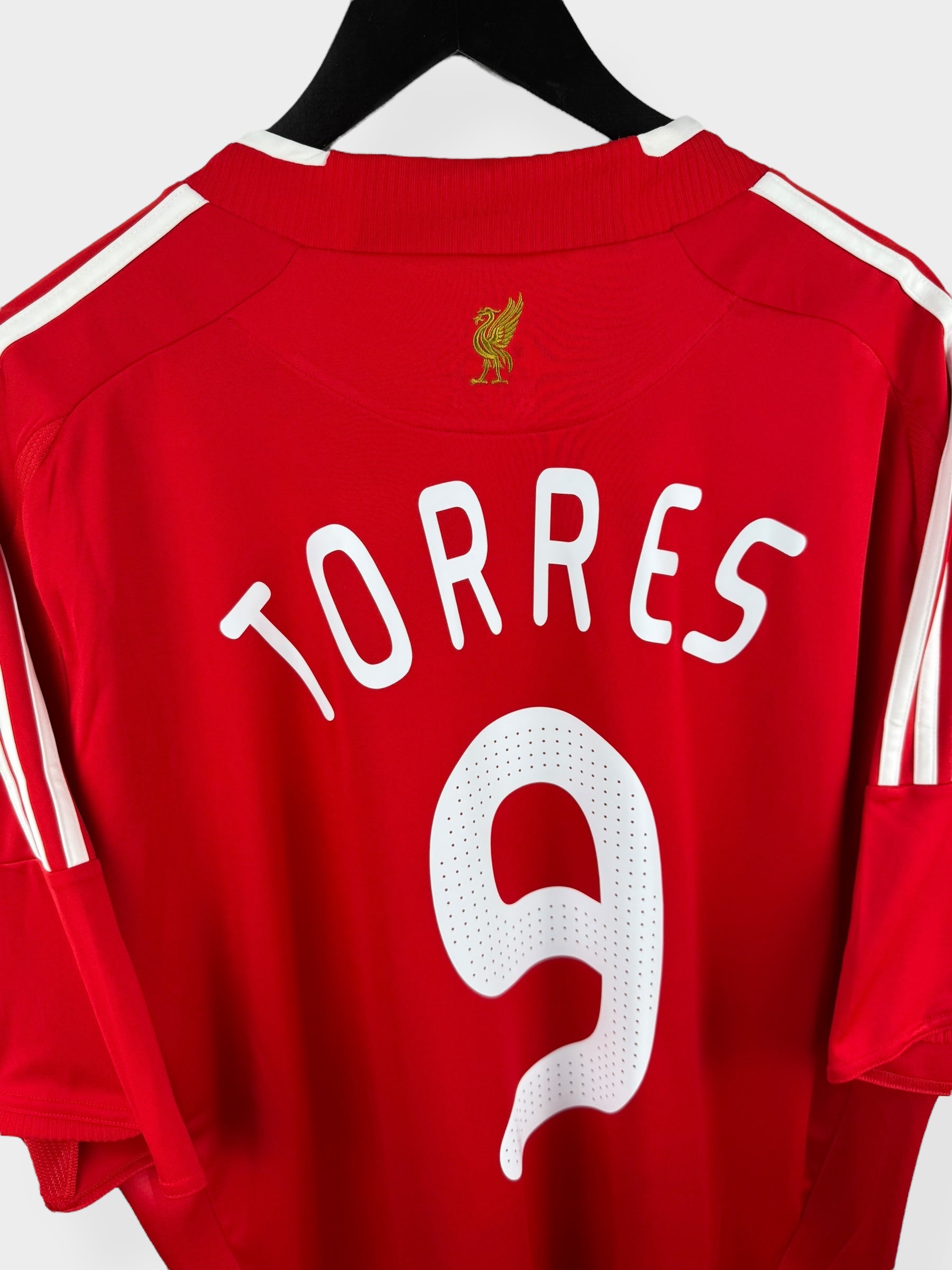 2008-10 LIVERPOOL HOME SHIRT TORRES #9 XXL - Authentic Football Club