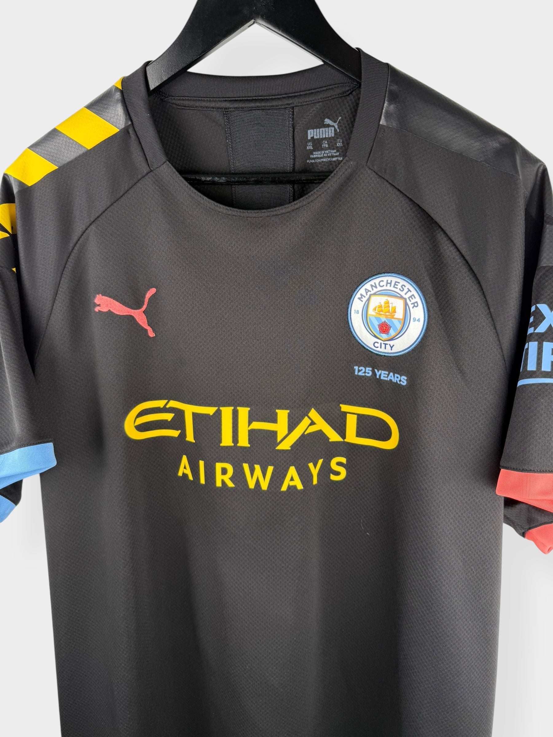 2019-20 MANCHESTER CITY AWAY SHIRT DE BURYNE #17 XXL