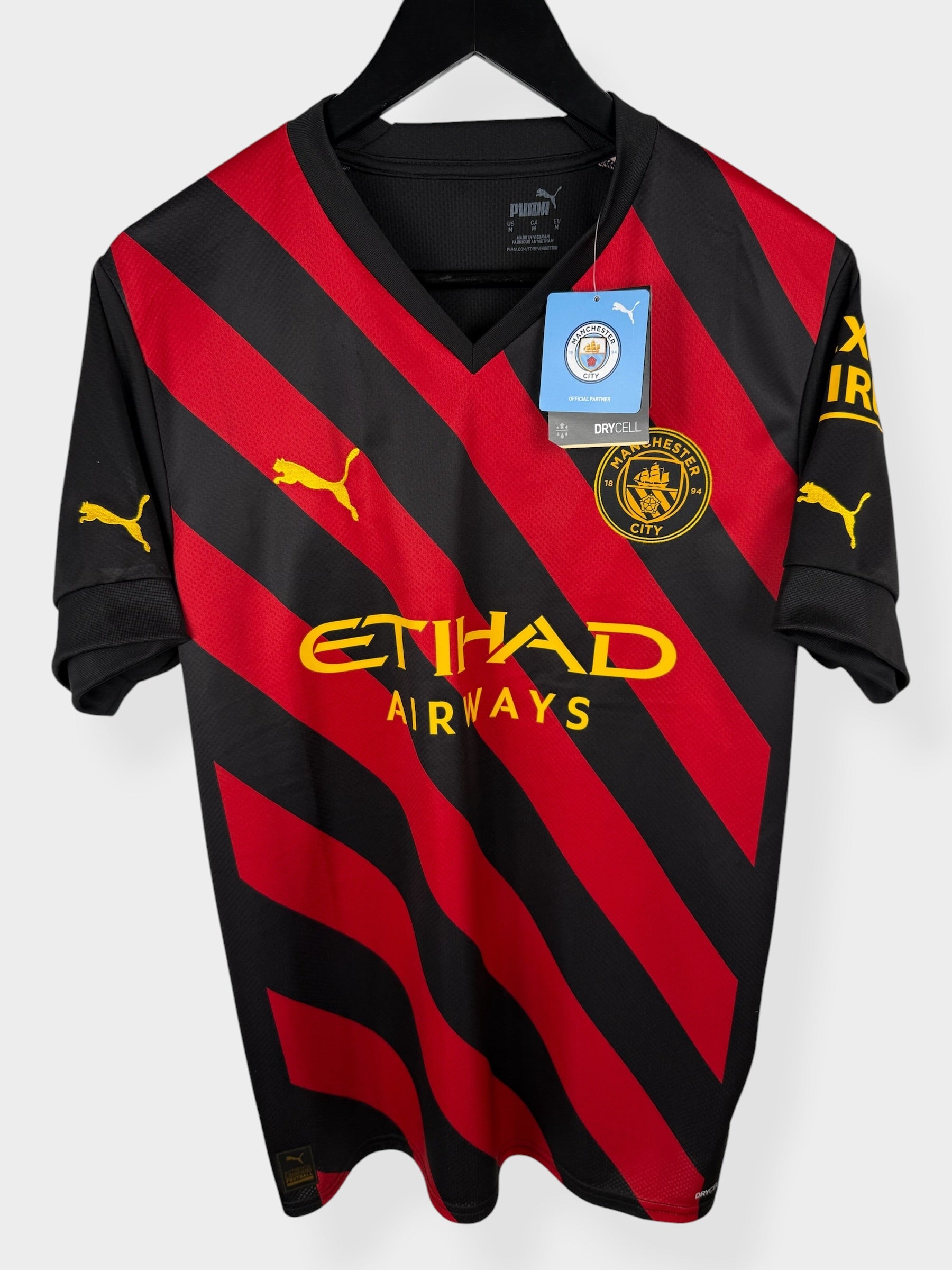 MAILLOT EXTÉRIEUR MANCHESTER CITY 2022-23 DE BRUYNE #17 M