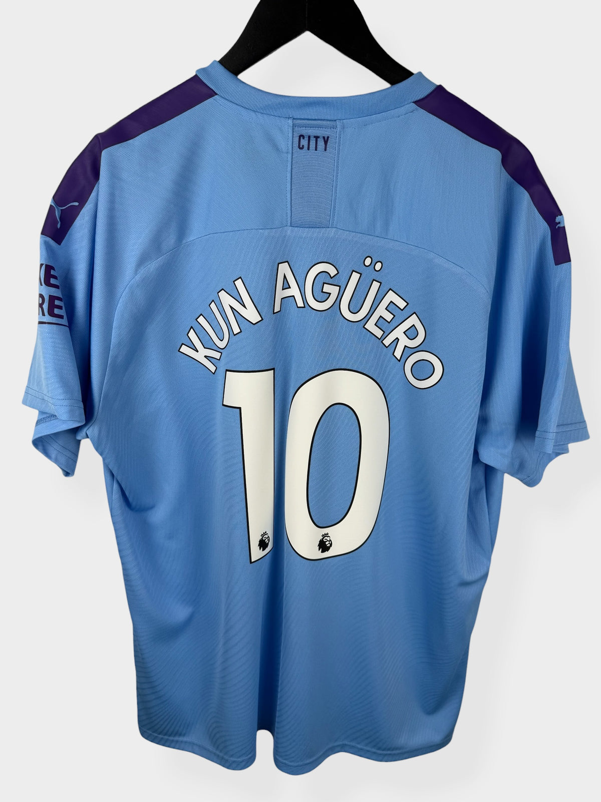 2019-20 MANCHESTER CITY THUISSHIRT KUN AGÜERO #10 XXL