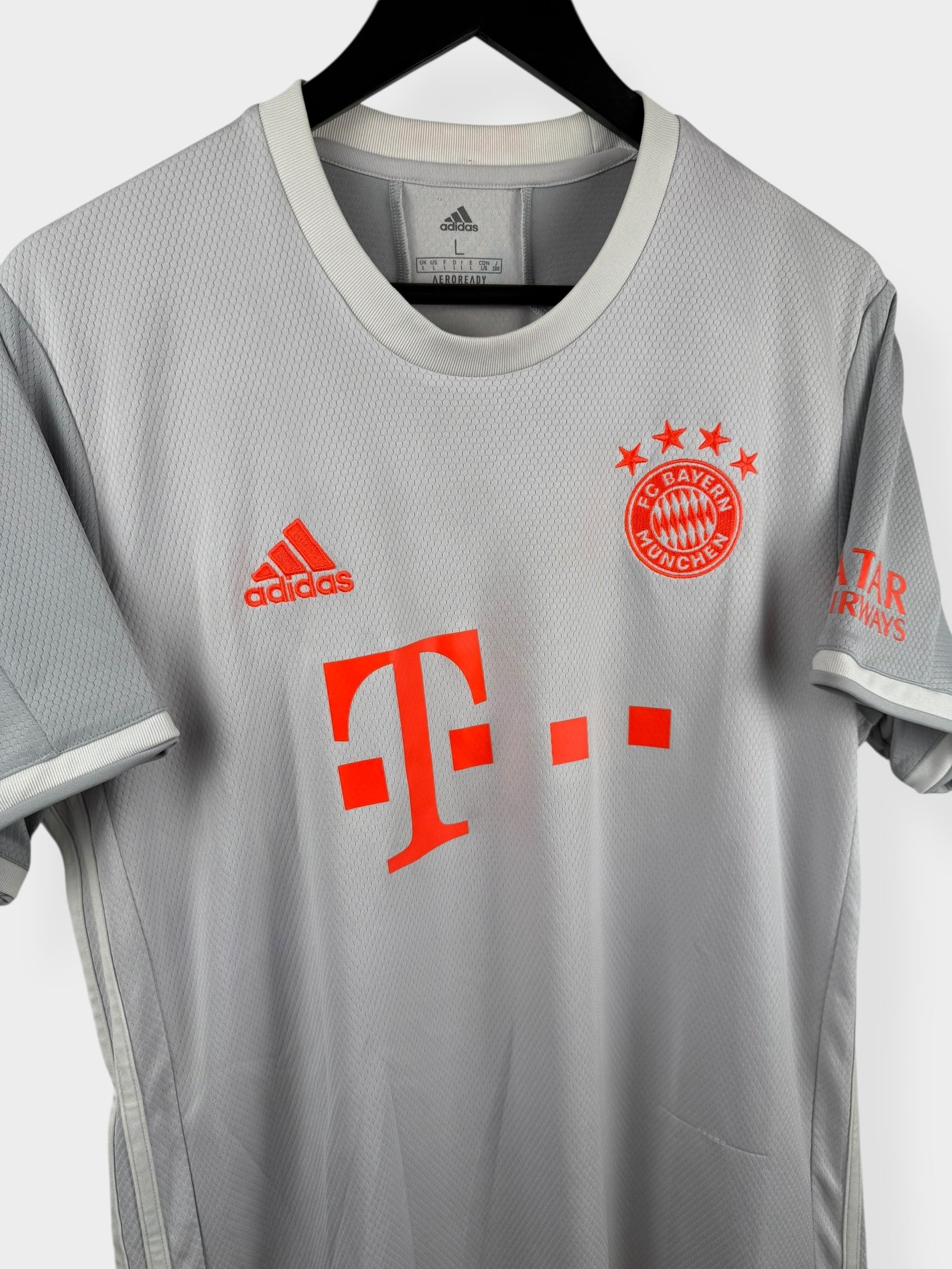 2020-21 BAYERN MUNICH AWAY SHIRT L - Authentic Football Club