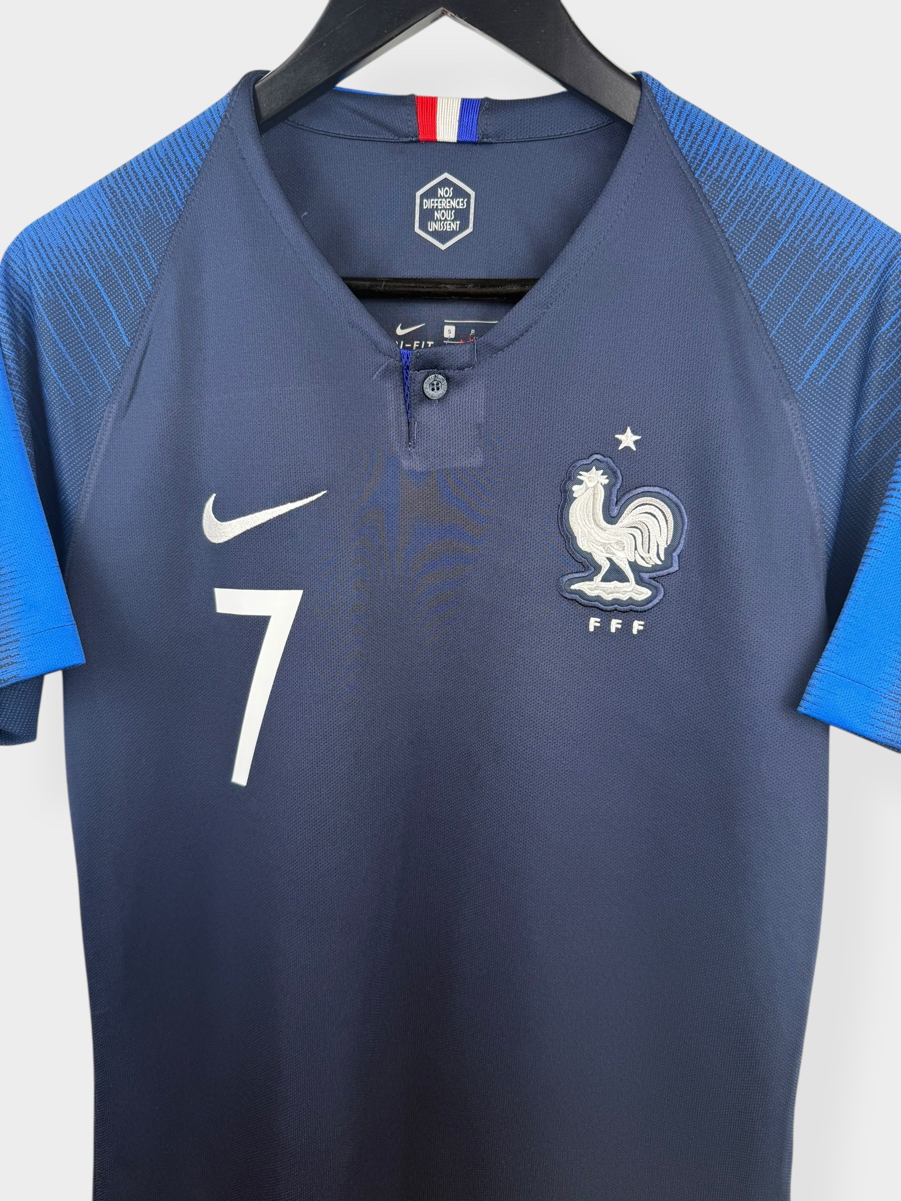 2018-19 FRANCE HOME SHIRT GRIEZMANN #7 S