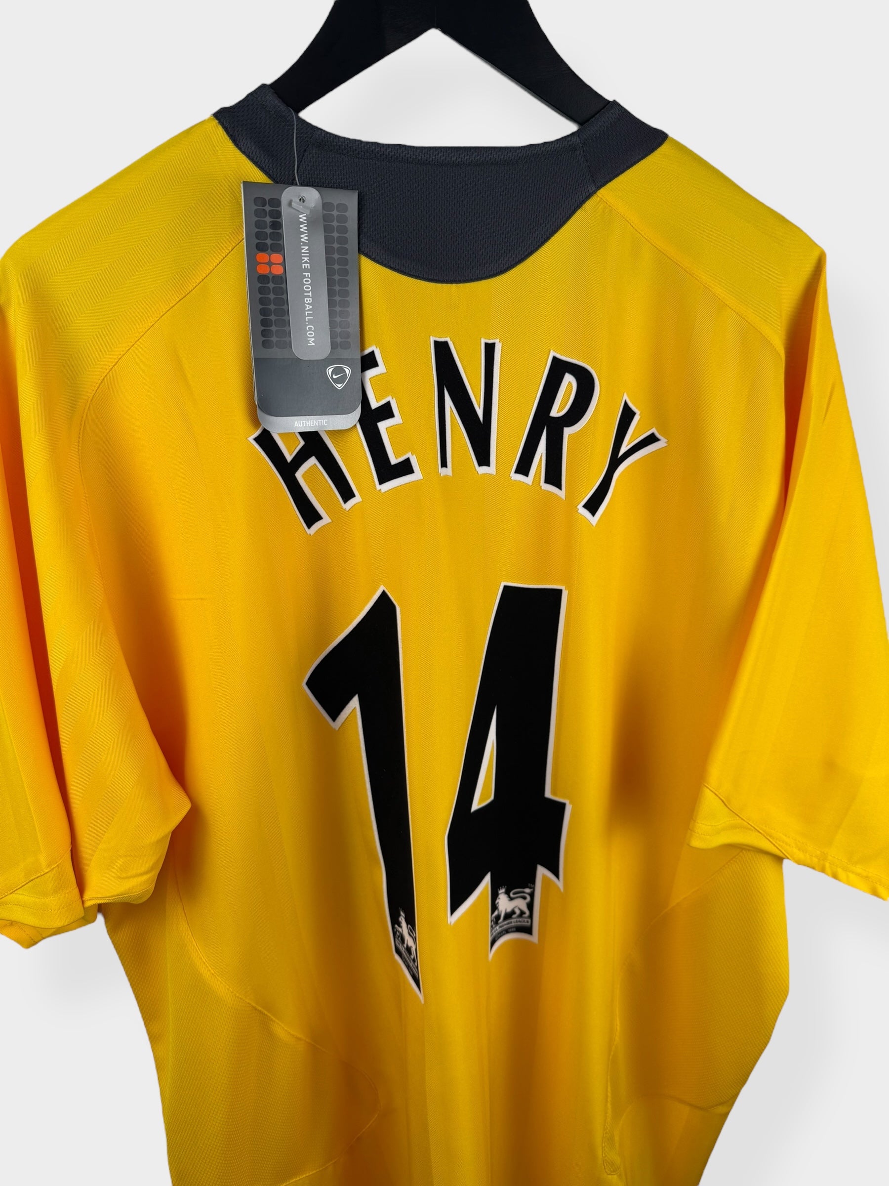 2005-06 ARSENAL AWAY SHIRT HENRY #14 XL - Authentic Football Club