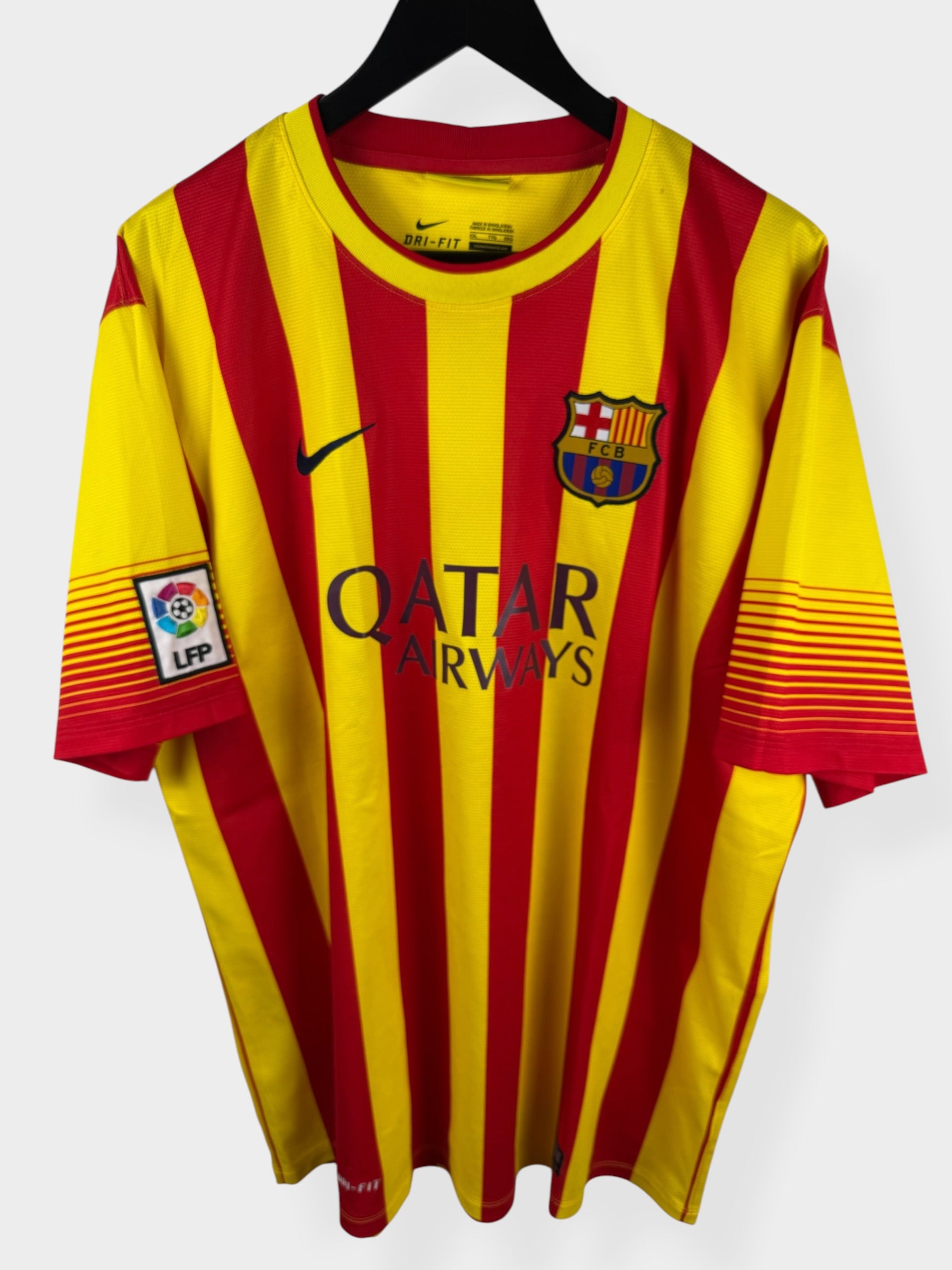 2013-14 BARCELONA AUSWÄRTSTRIKOT NEYMAR JR #11 XXL