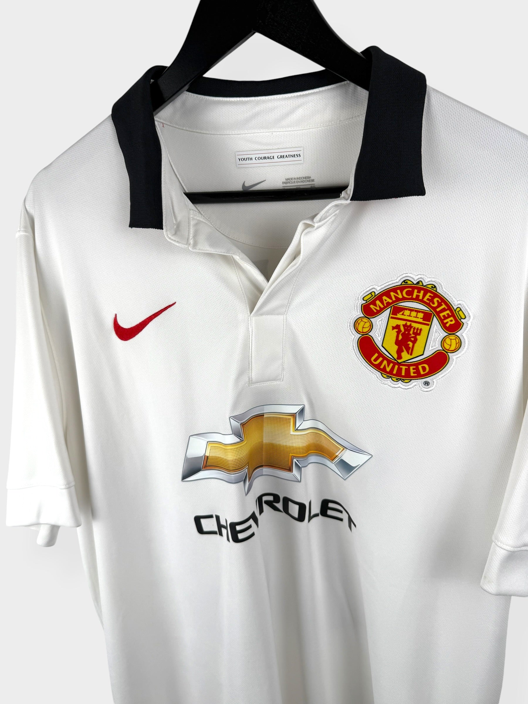 MAILLOT EXTÉRIEUR DE MANCHESTER UNITED 2014-15 V. PERSIE N°20 XL