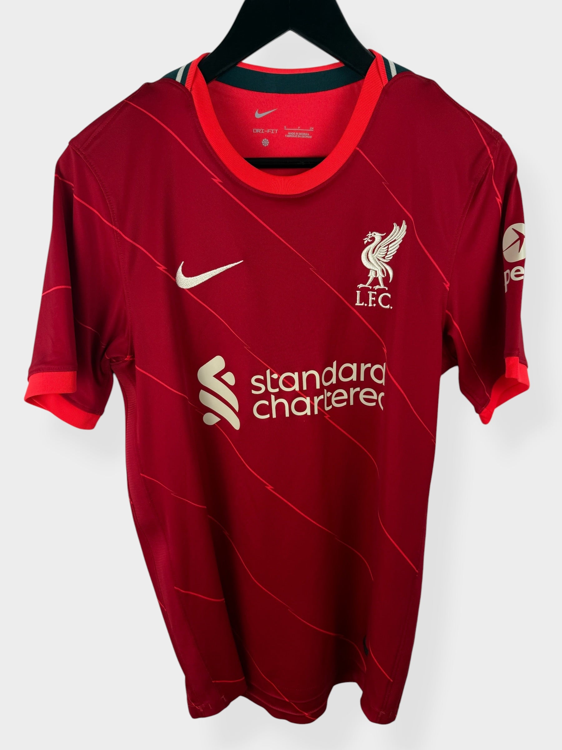 2021-22 LIVERPOOL HOME SHIRT M. SALAH #11 S