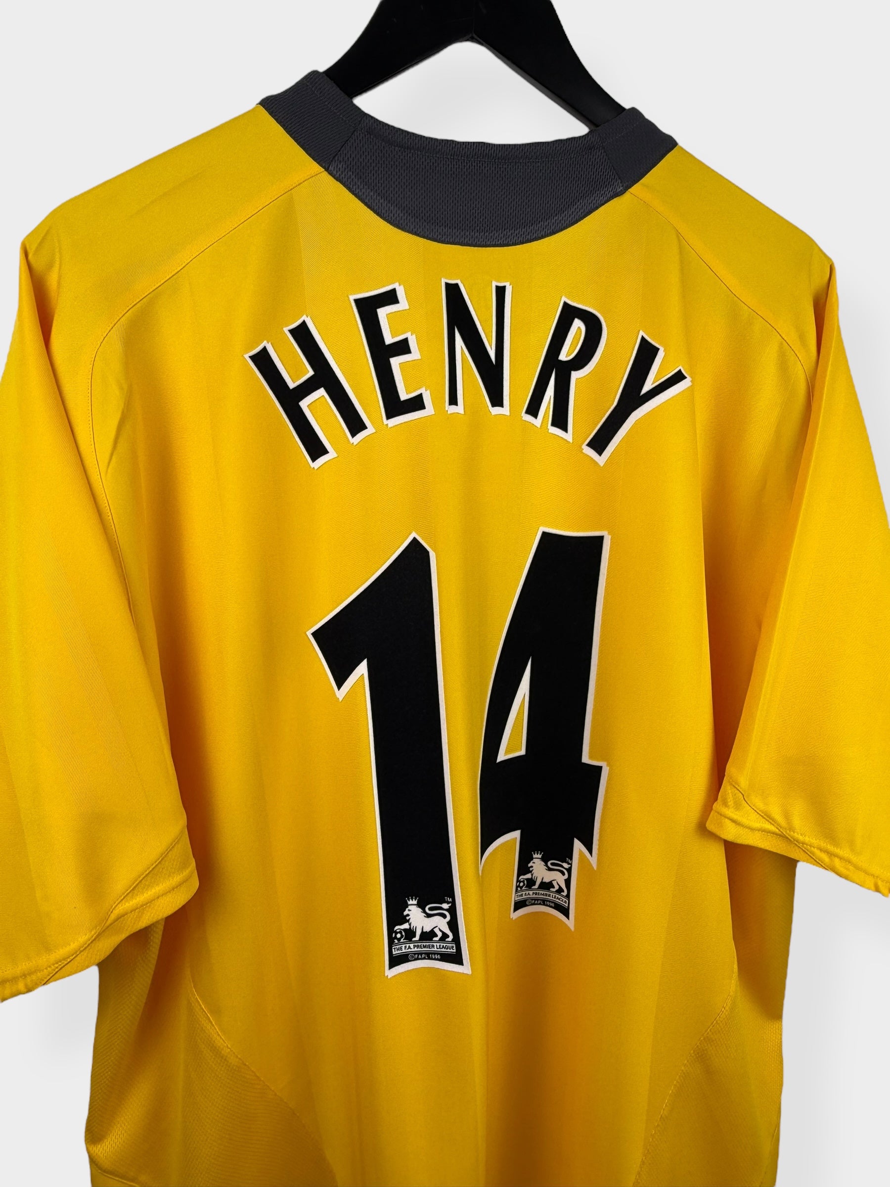 2005-06 ARSENAL AWAY SHIRT HENRY #14 XL