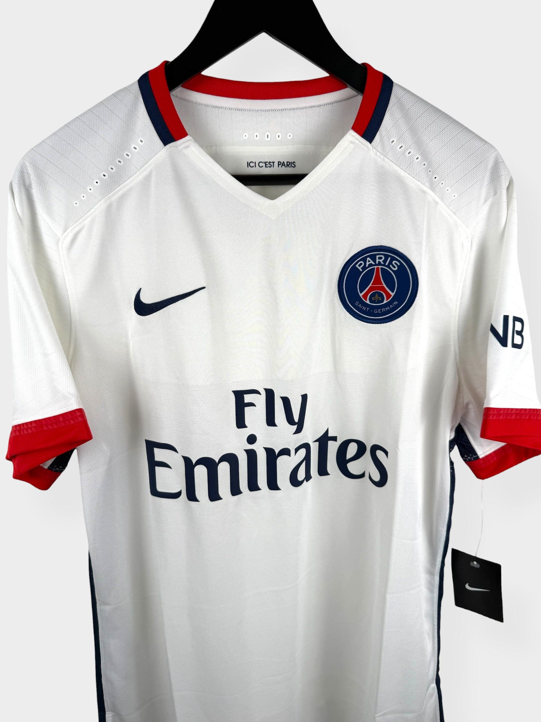 2015-16 PARIS SAINT-GERMAIN AUSWÄRTSTRIKOT SPIELERVERSION L