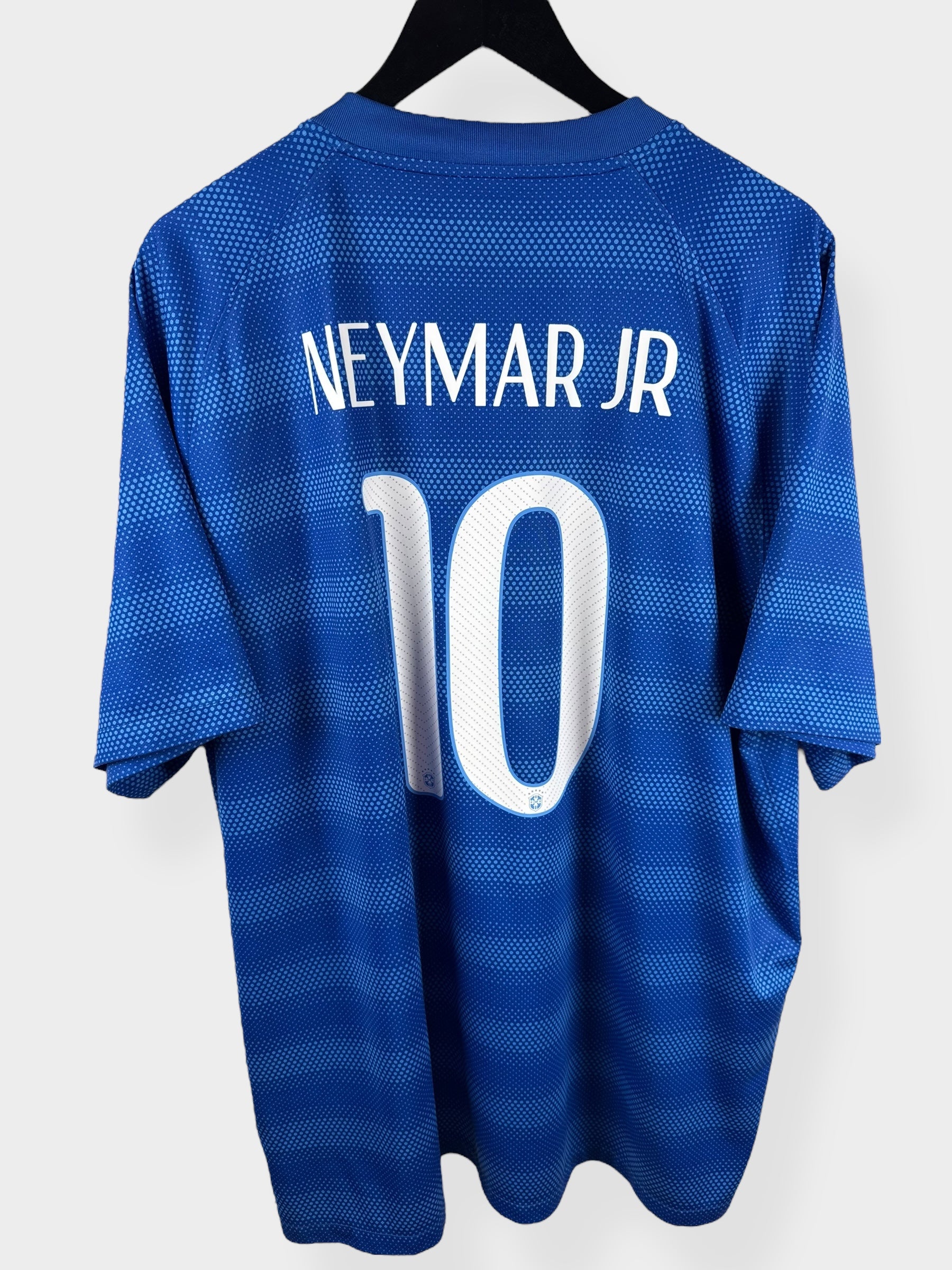 2014-15 BRAZIL AWAY SHIRT NEYMAR JR #10 XXL