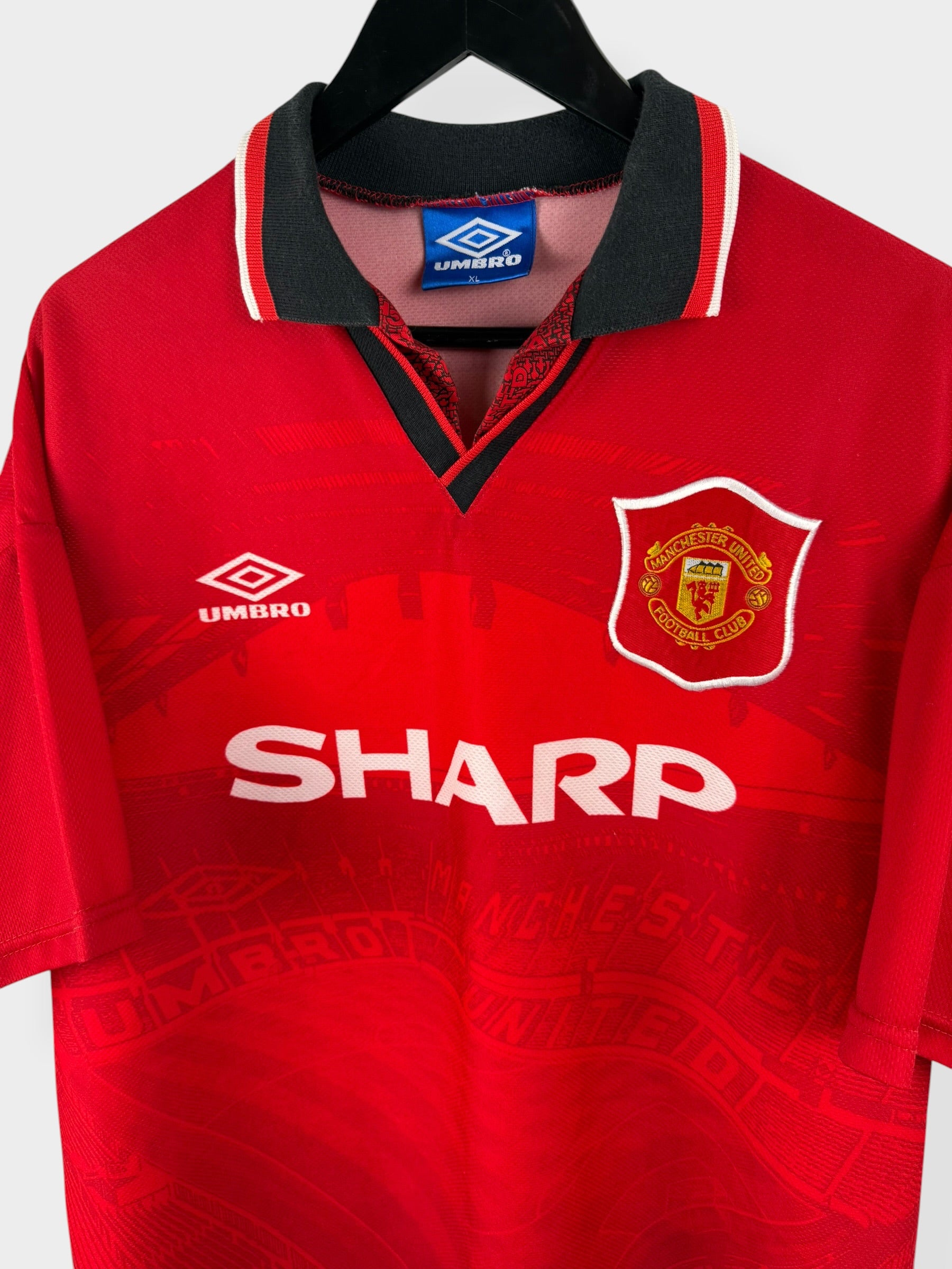 1994-96 MANCHESTER UNITED THUISSHIRT CANTONA #7 XL