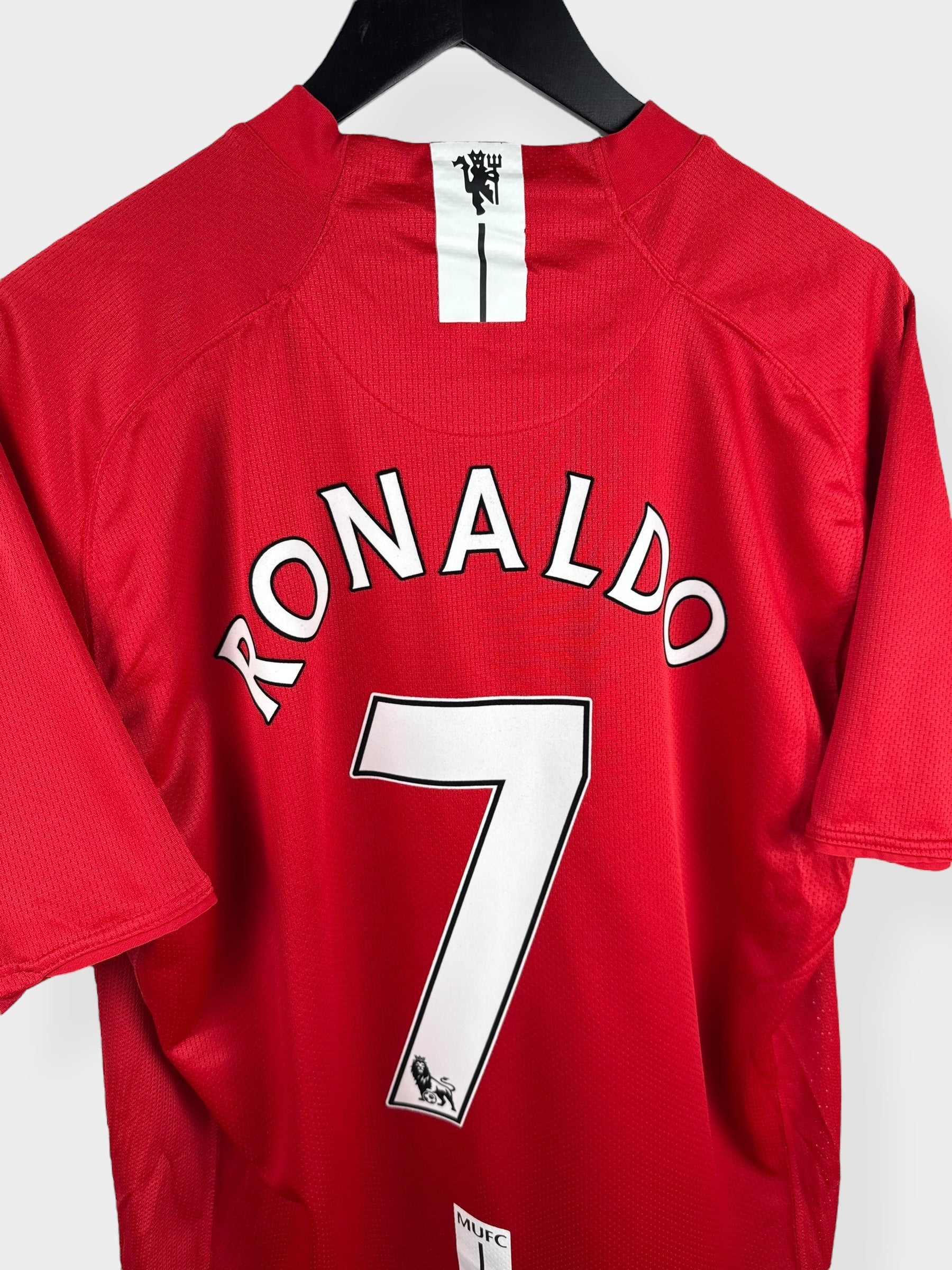 2007-09 MANCHESTER UNITED HOME SHIRT RONALDO #7 XL