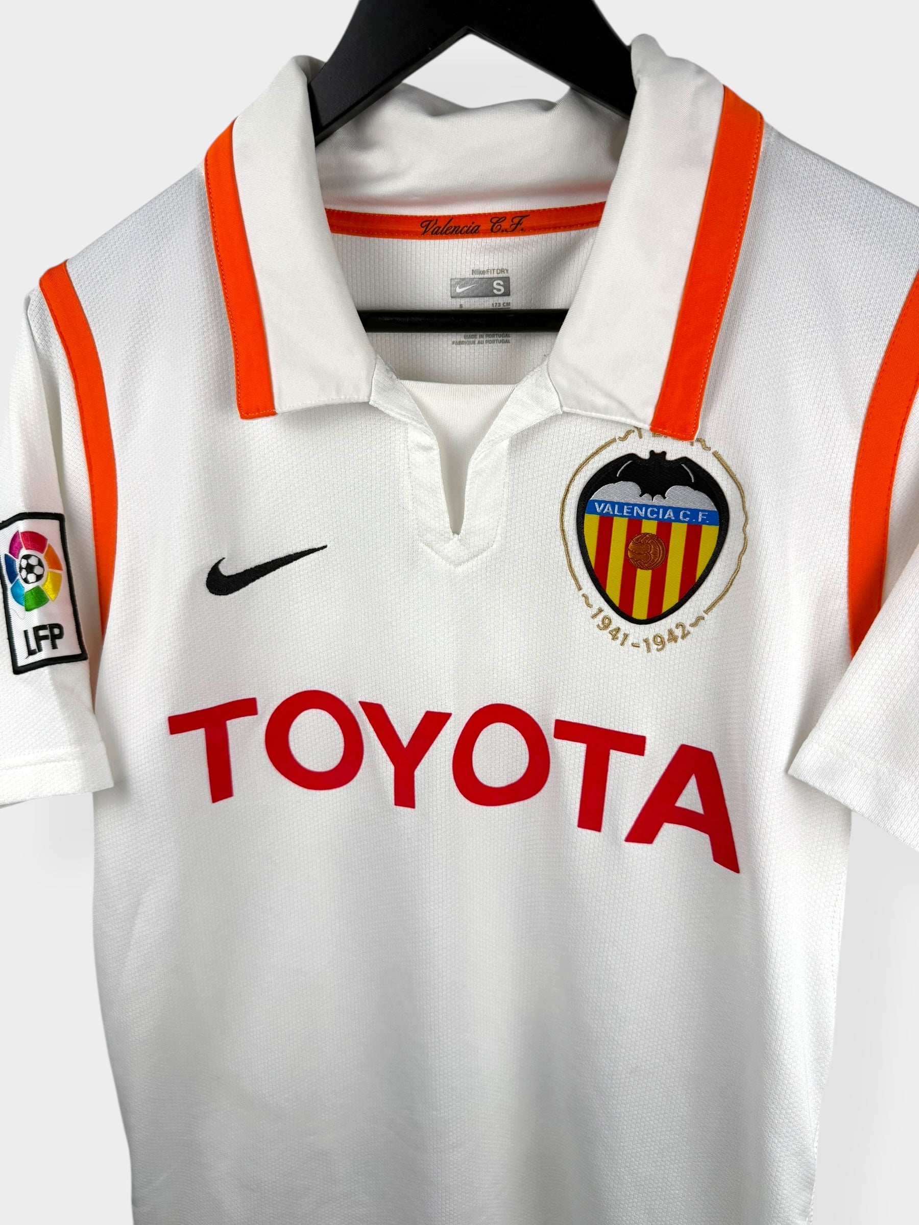 2007-08 VALENCIA HOME SHIRT SILVA #21 S