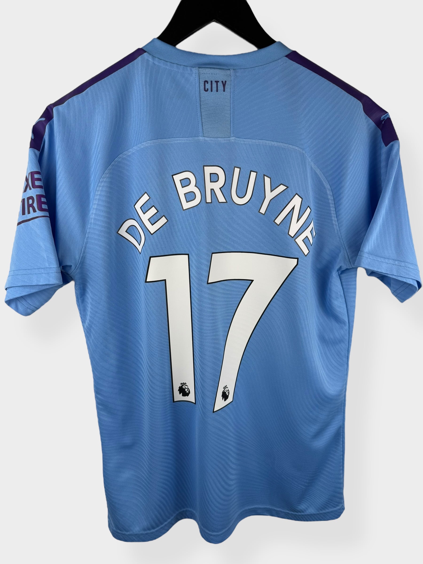 2019-20 MANCHESTER CITY HEIMTRIKOT SPIELER AUSGABE DE BRUYNE #17 M