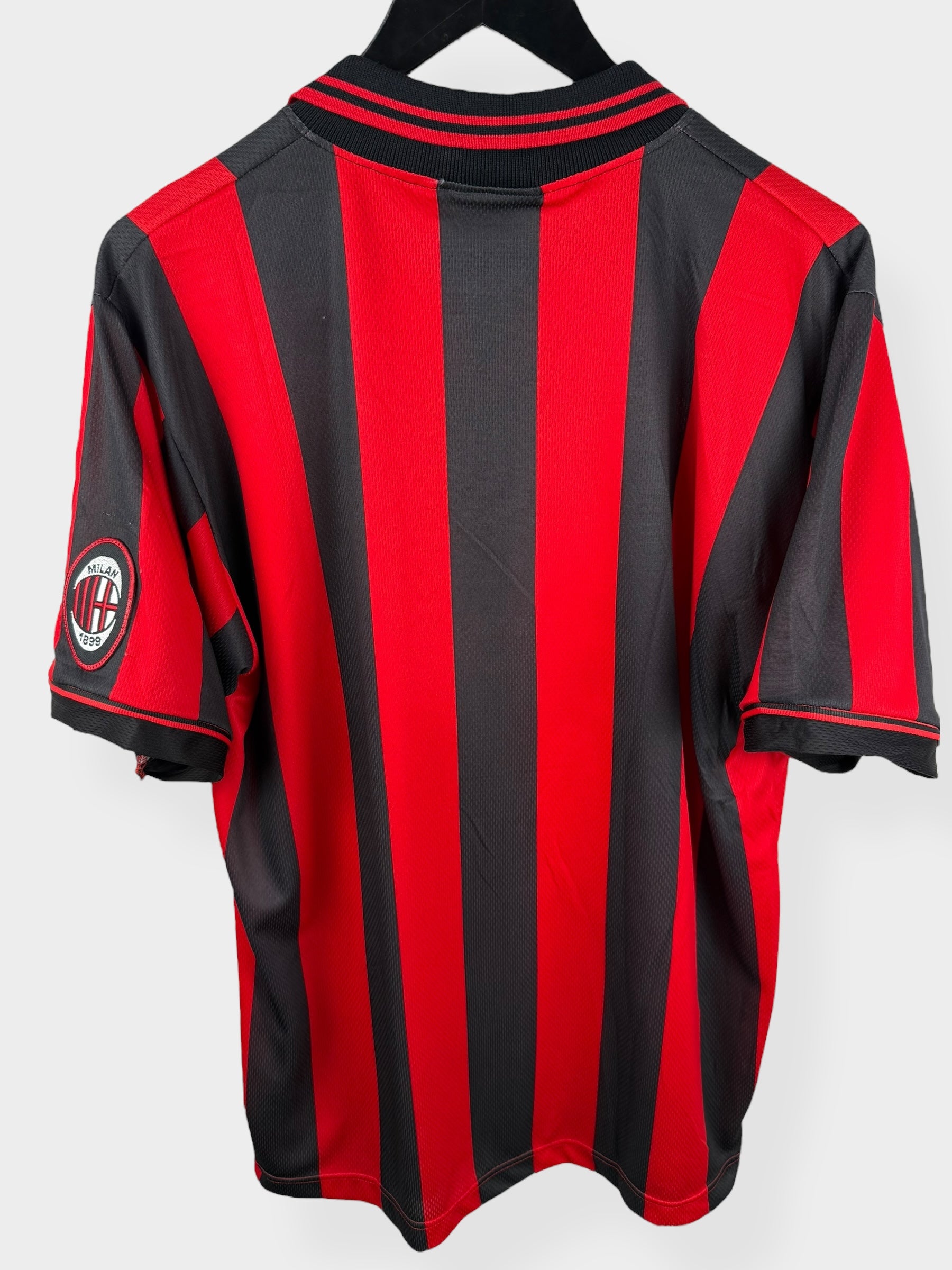 1996-97 AC MILAN HOME SHIRT WEAH #9 M - Authentic Football Club