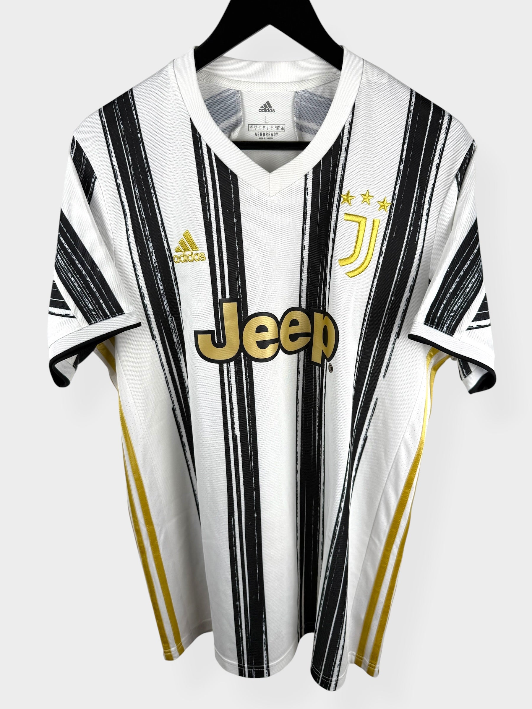 2020-21 JUVENTUS HOME SHIRT RONALDO #7 L