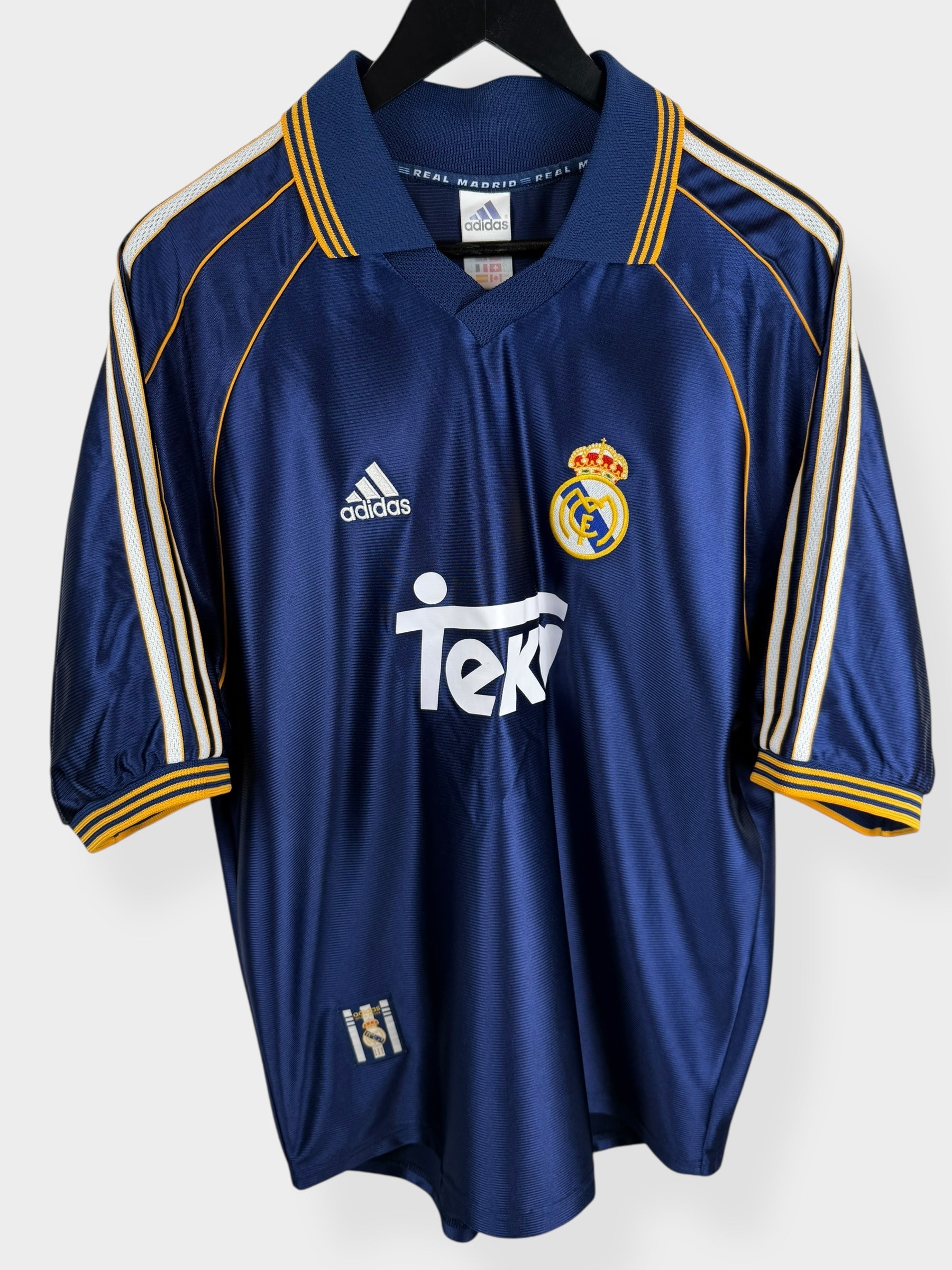 1998-99 REAL MADRID THIRD SHIRT RAUL #7 M