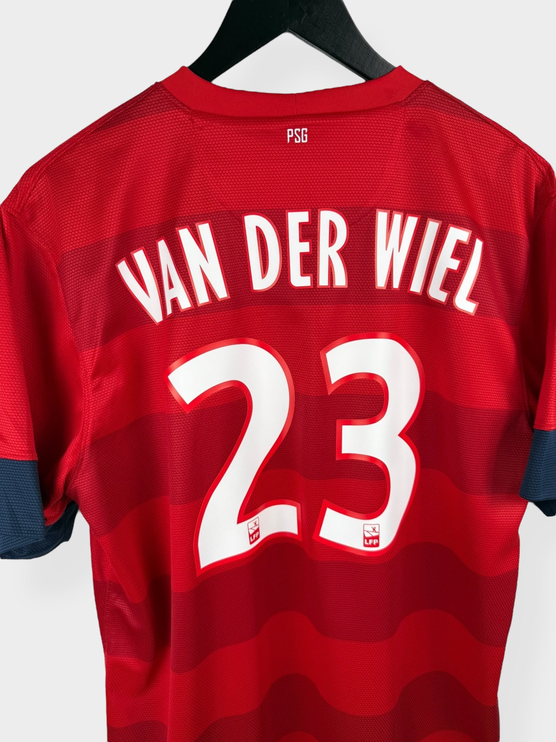2012-13 PARIS SAINT-GERMAIN AUSWÄRTSTRIKOT VAN DER WIEL #23 L