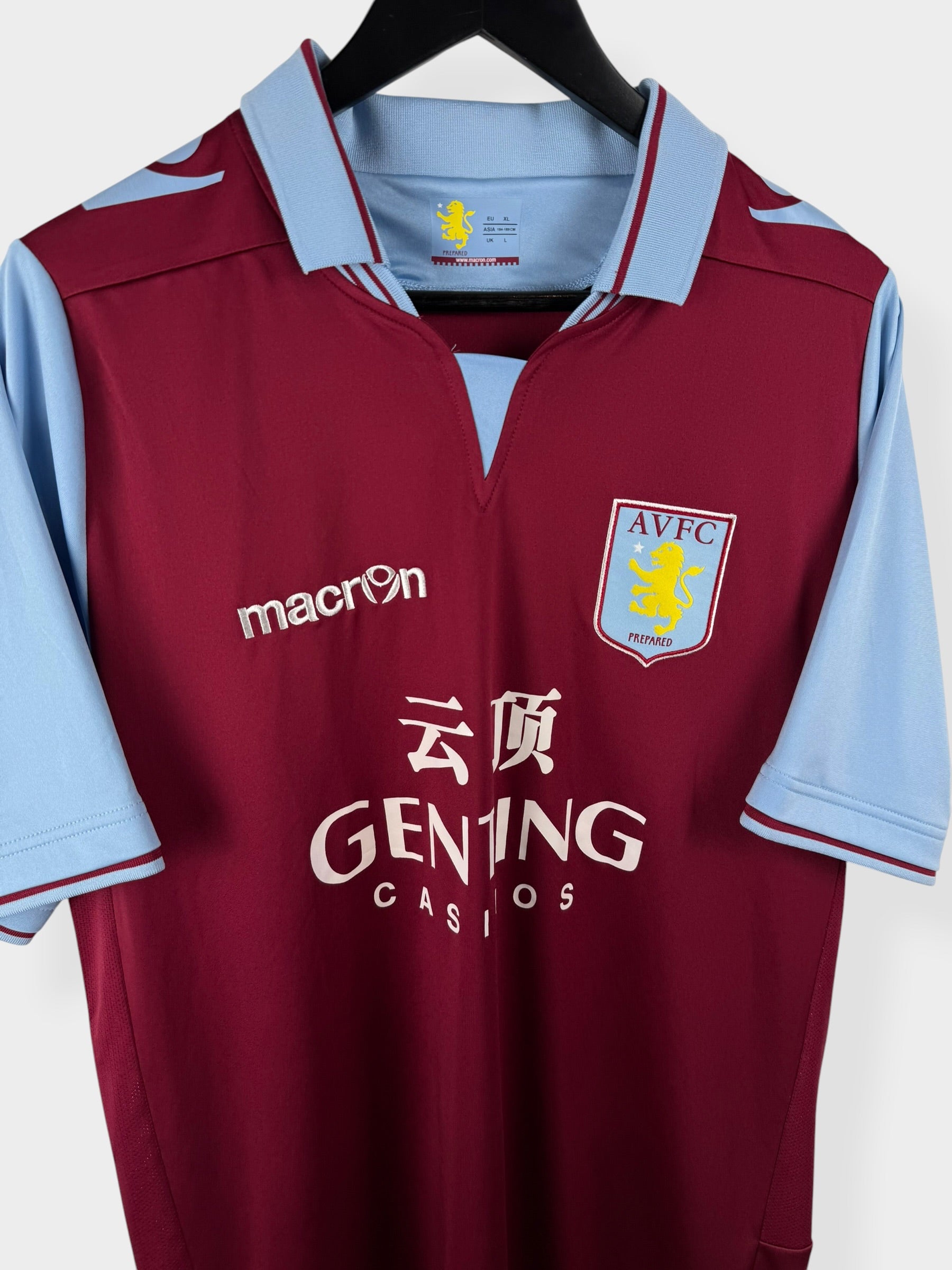 2012-13 ASTON VILLA THUISSHIRT XL