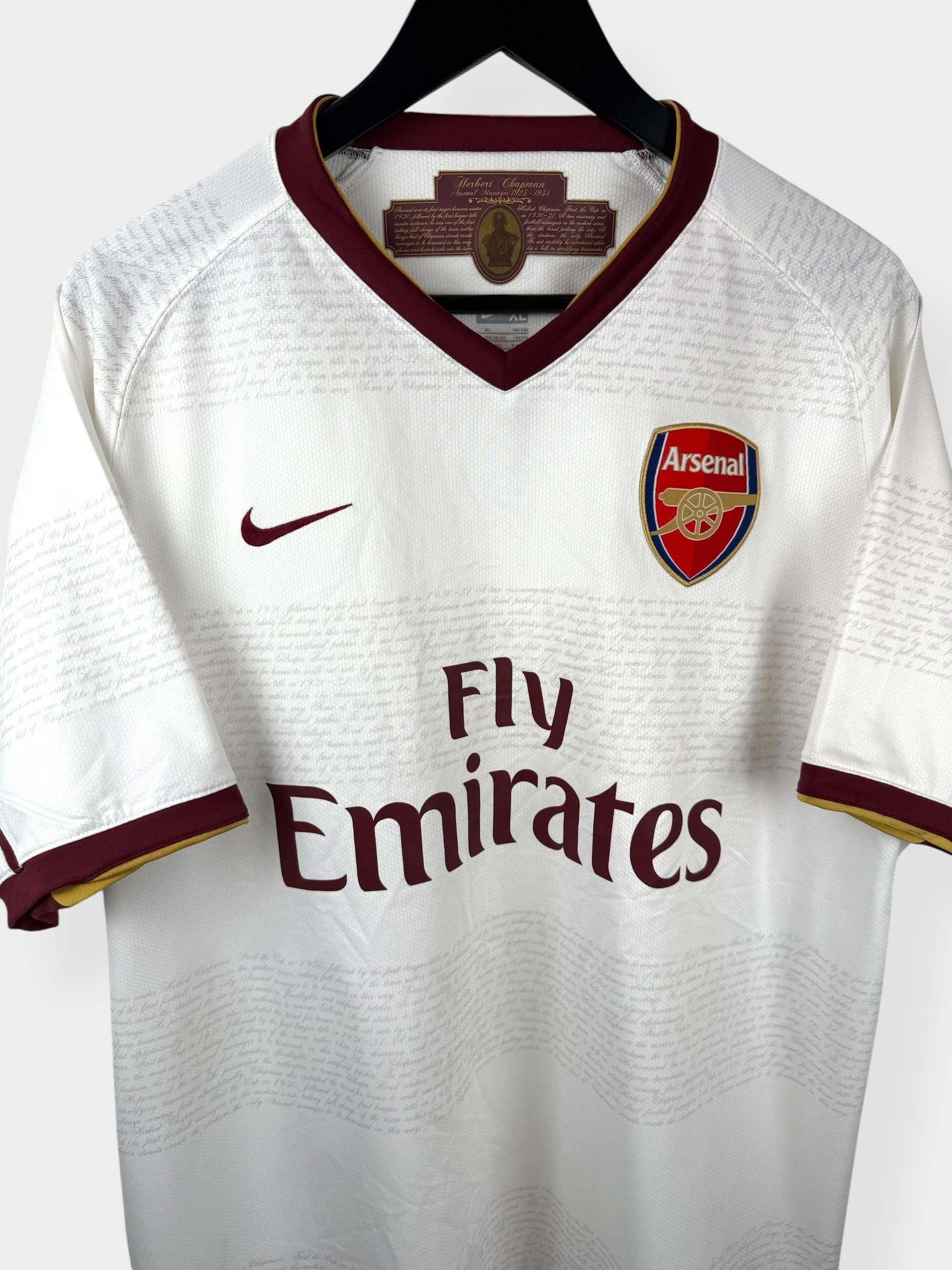 2007-08 ARSENAL AWAY SHIRT XL