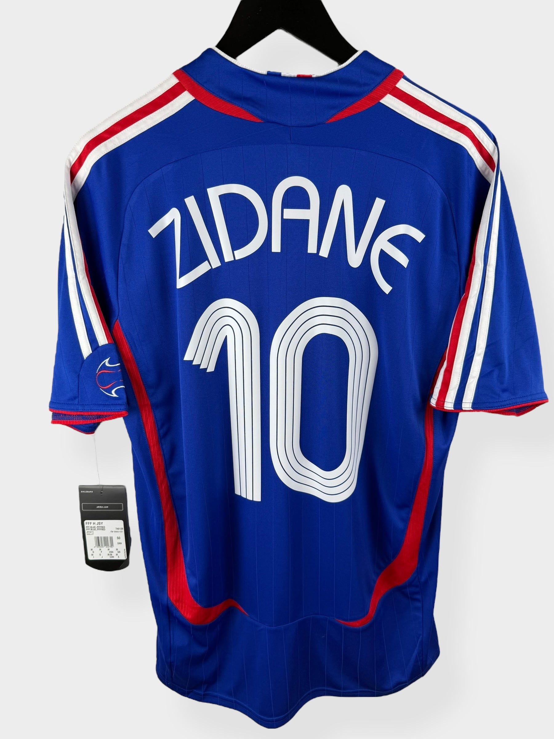 2006-07 FRANCE HOME SHIRT ZIDANE #10 M