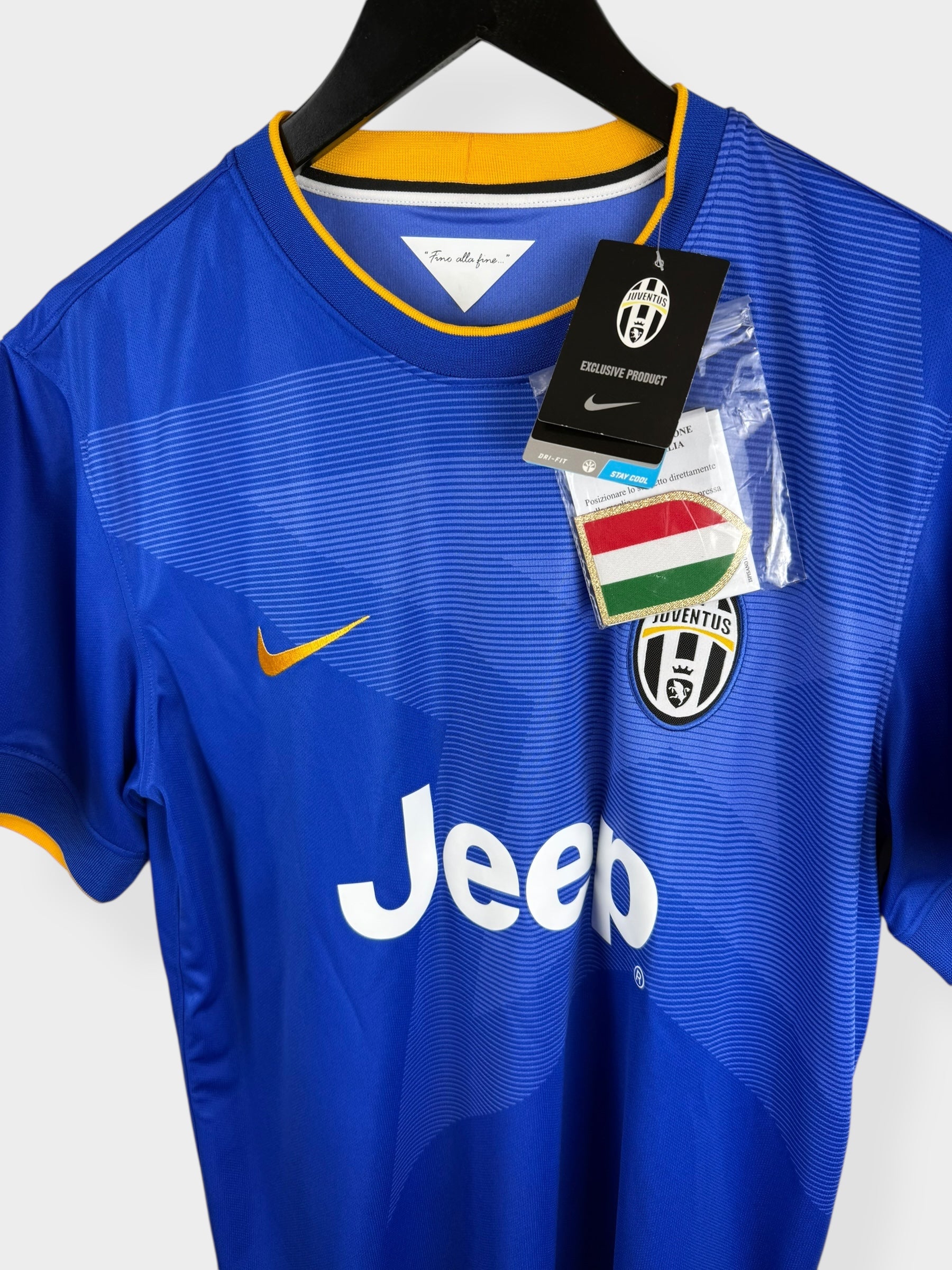 2014-15 JUVENTUS AWAY SHIRT TEVEZ #10 M - Authentic Football Club