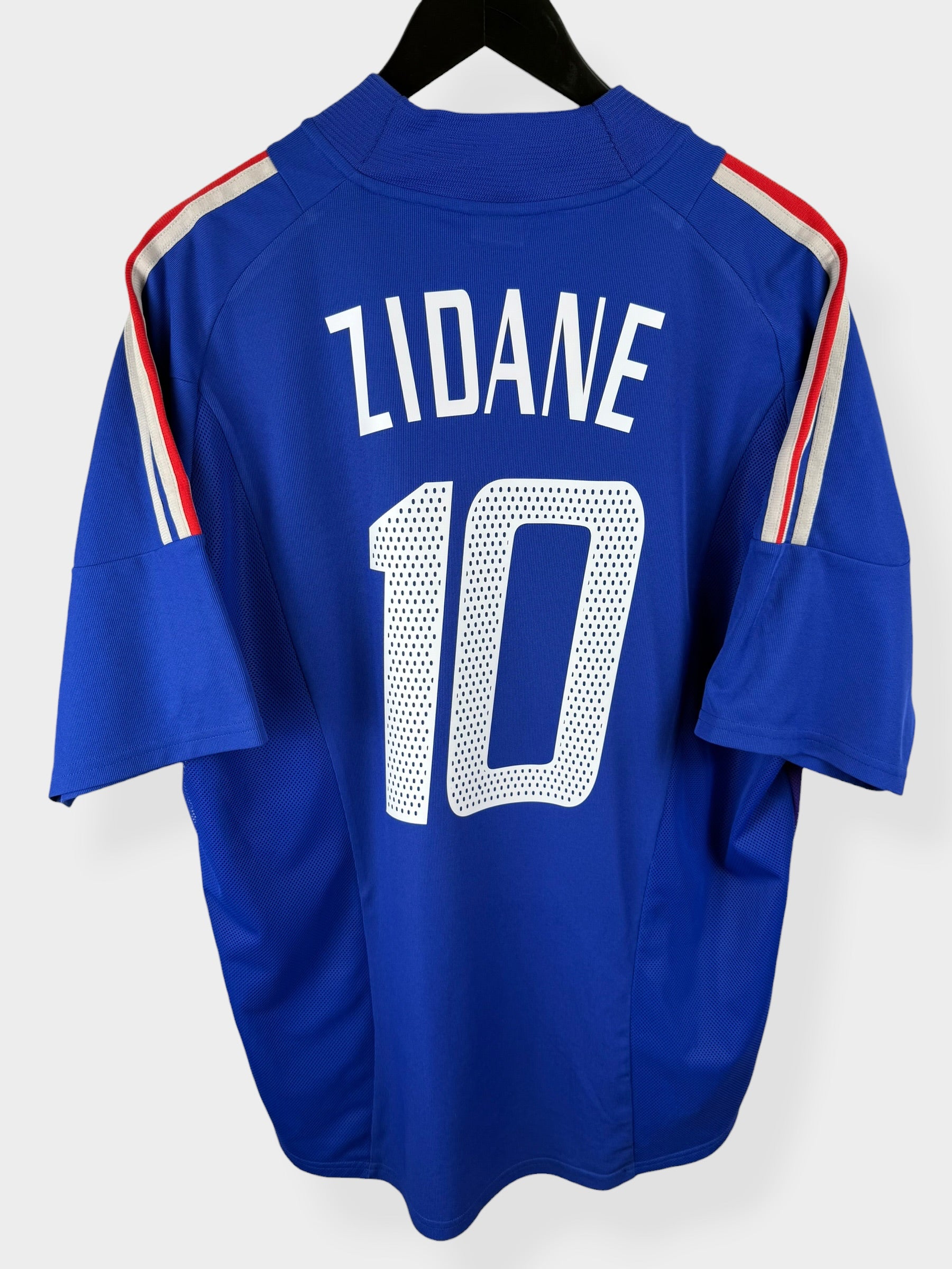 MAILLOT DOMICILE FRANCE 2002-04 ZIDANE #10 XL