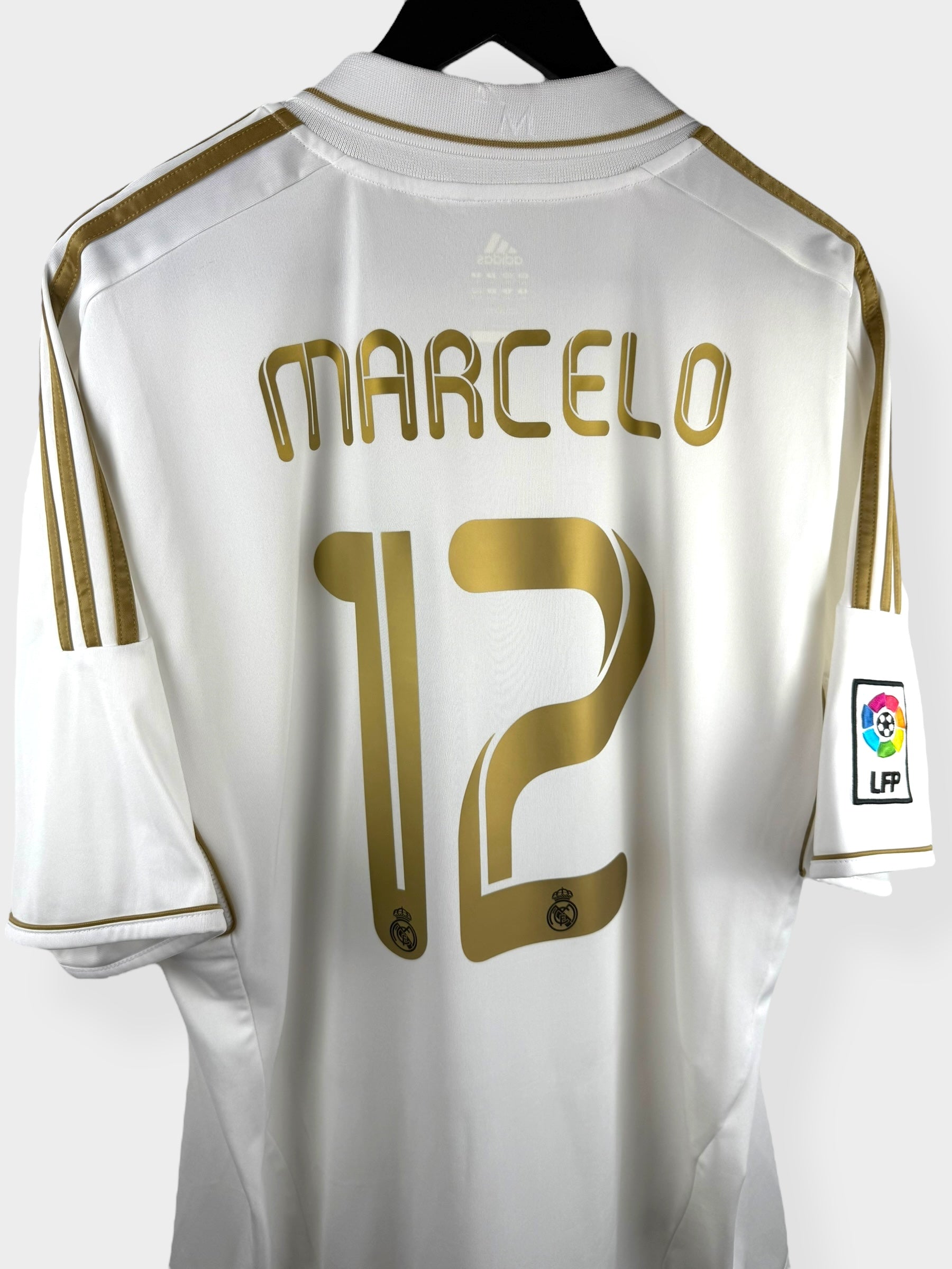 2011-12 REAL MADRID HOME SHIRT MARCELO #12 XL