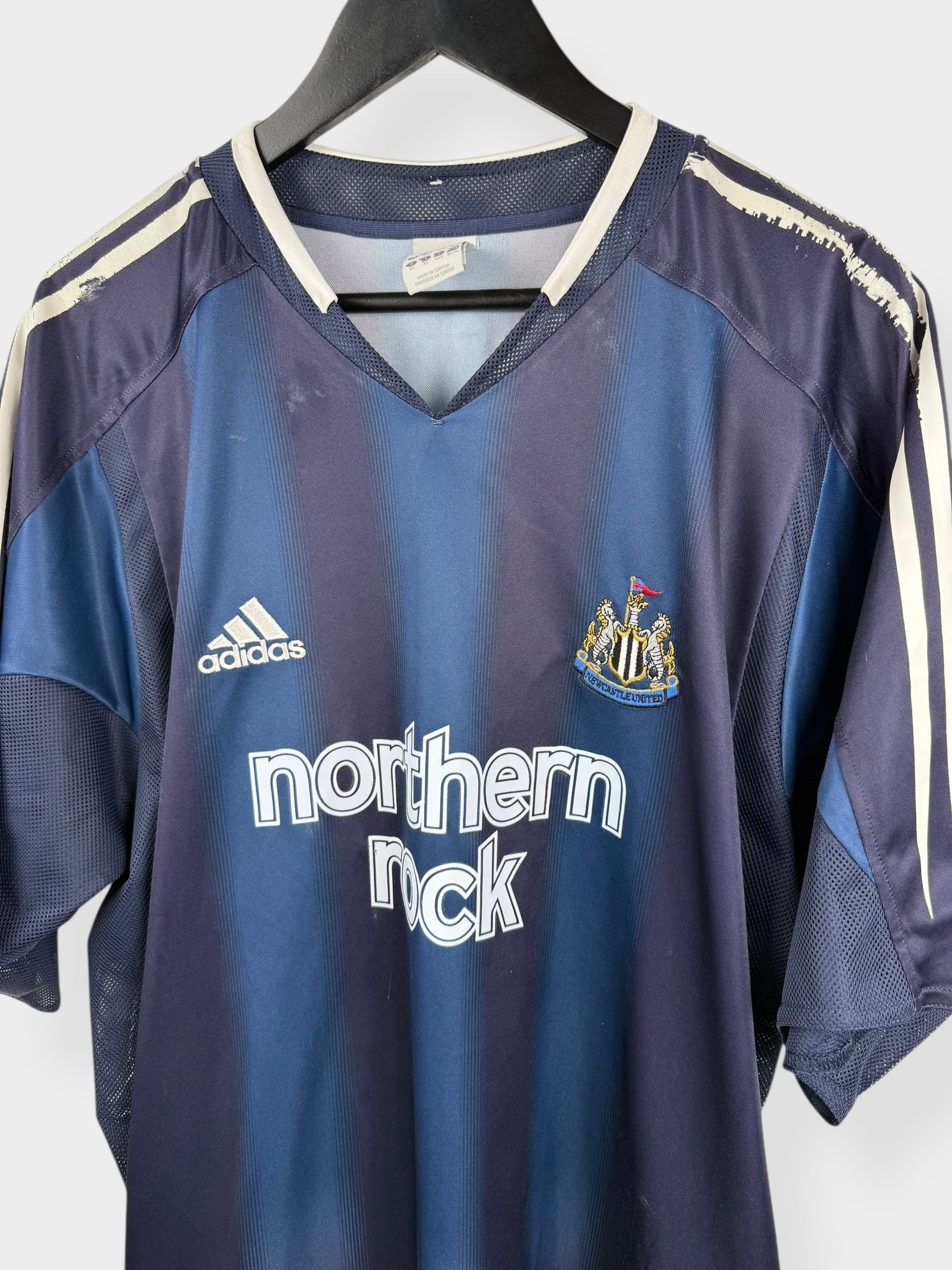 2004-05 NEWCASTLE UNITED AWAY SHIRT KLUIVERT #11 XL