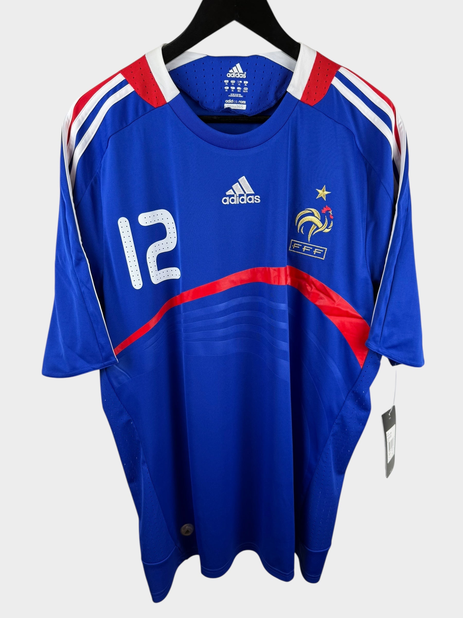 2007-08 FRANCE HOME SHIRT HENRY #12 XL - Authentic Football Club