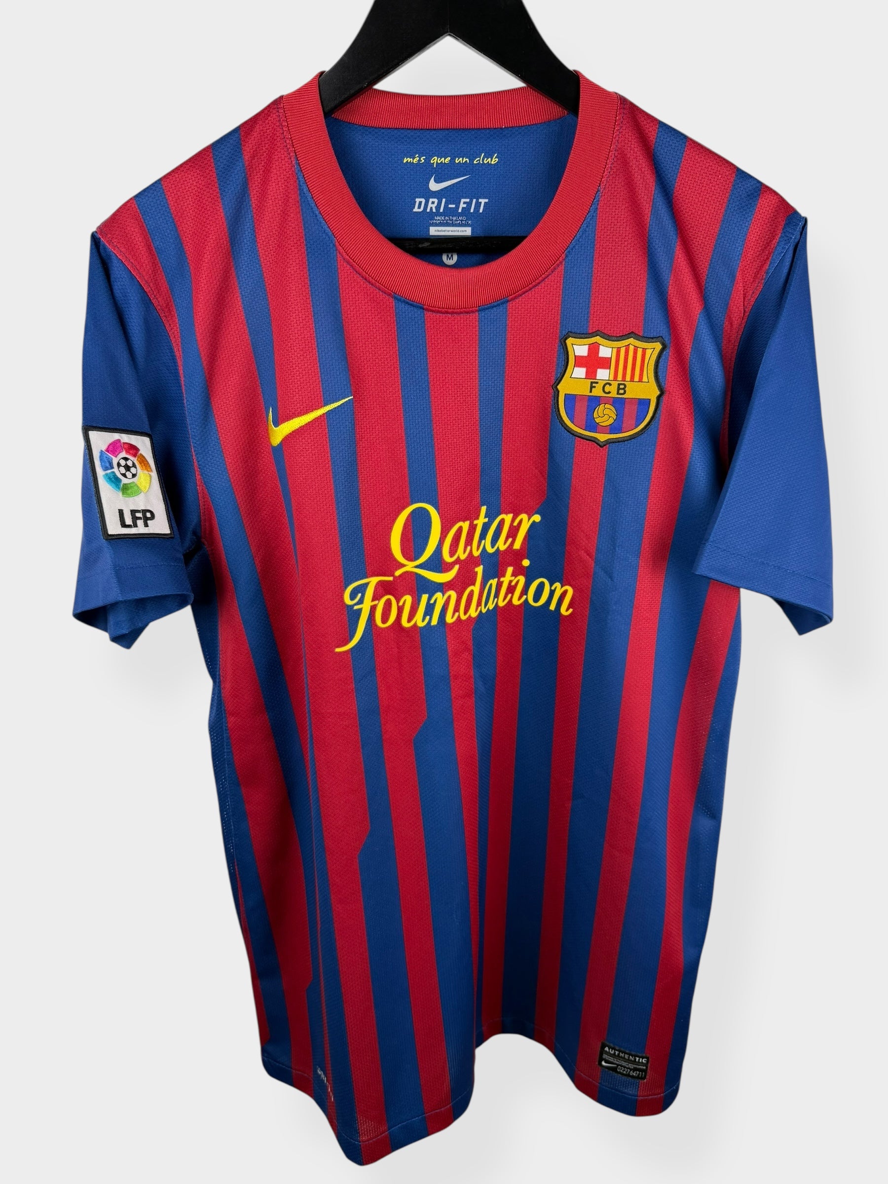 2011-12 BARCELONA HOME SHIRT MESSI #10 M - Authentic Football Club