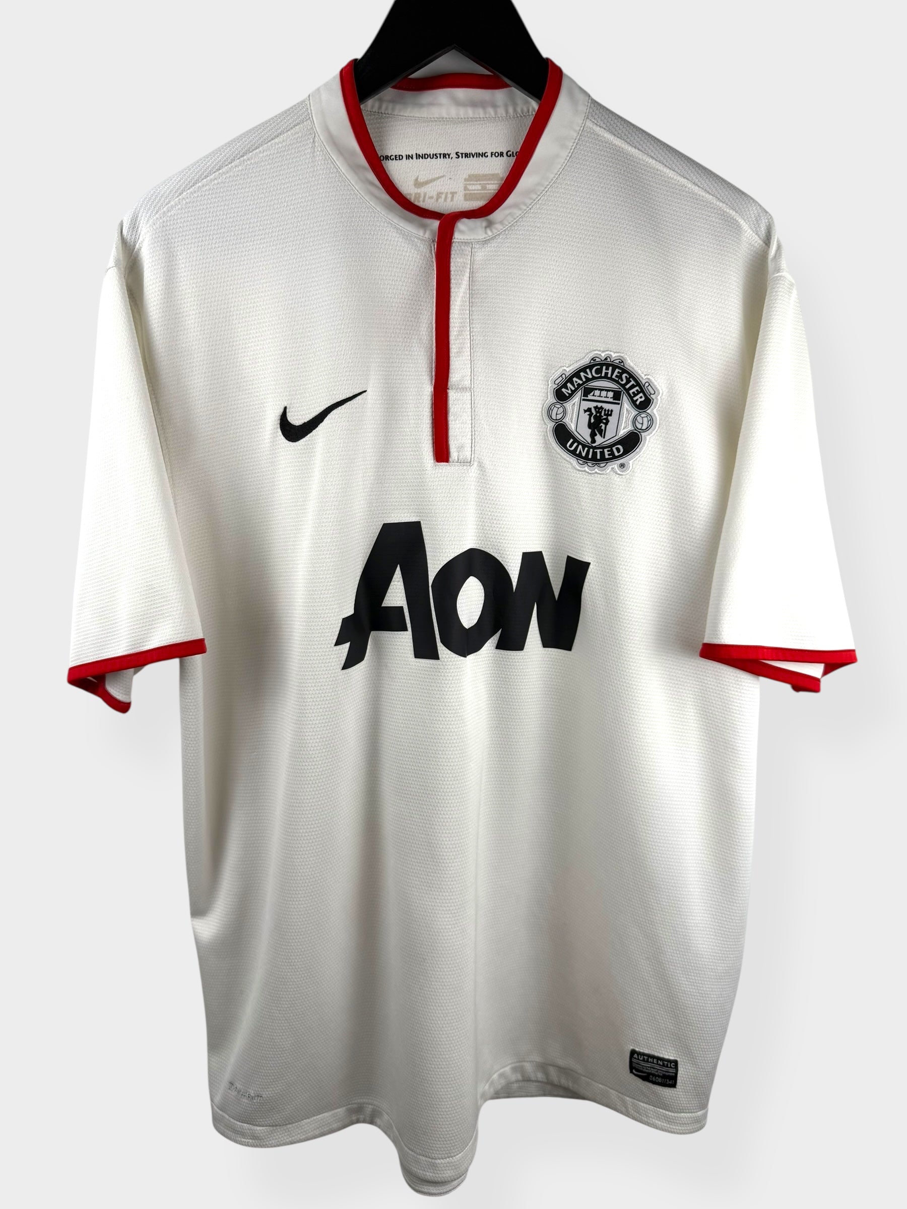 2012-14 MANCHESTER UNITED AWAY SHIRT ROONEY #10 XL