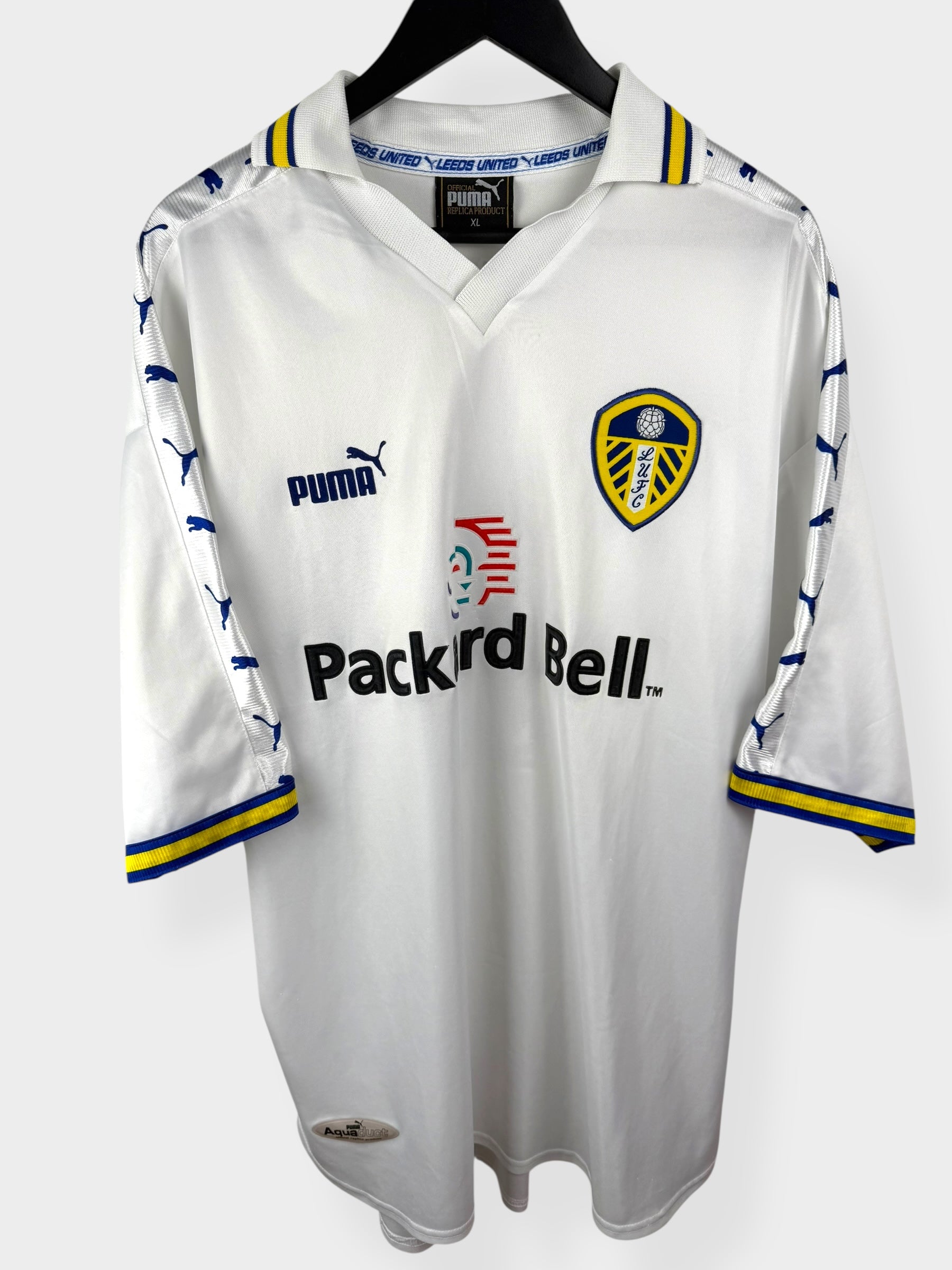 1998-00 LEEDS UNITED HEIMTRIKOT KEWELL #19 XL