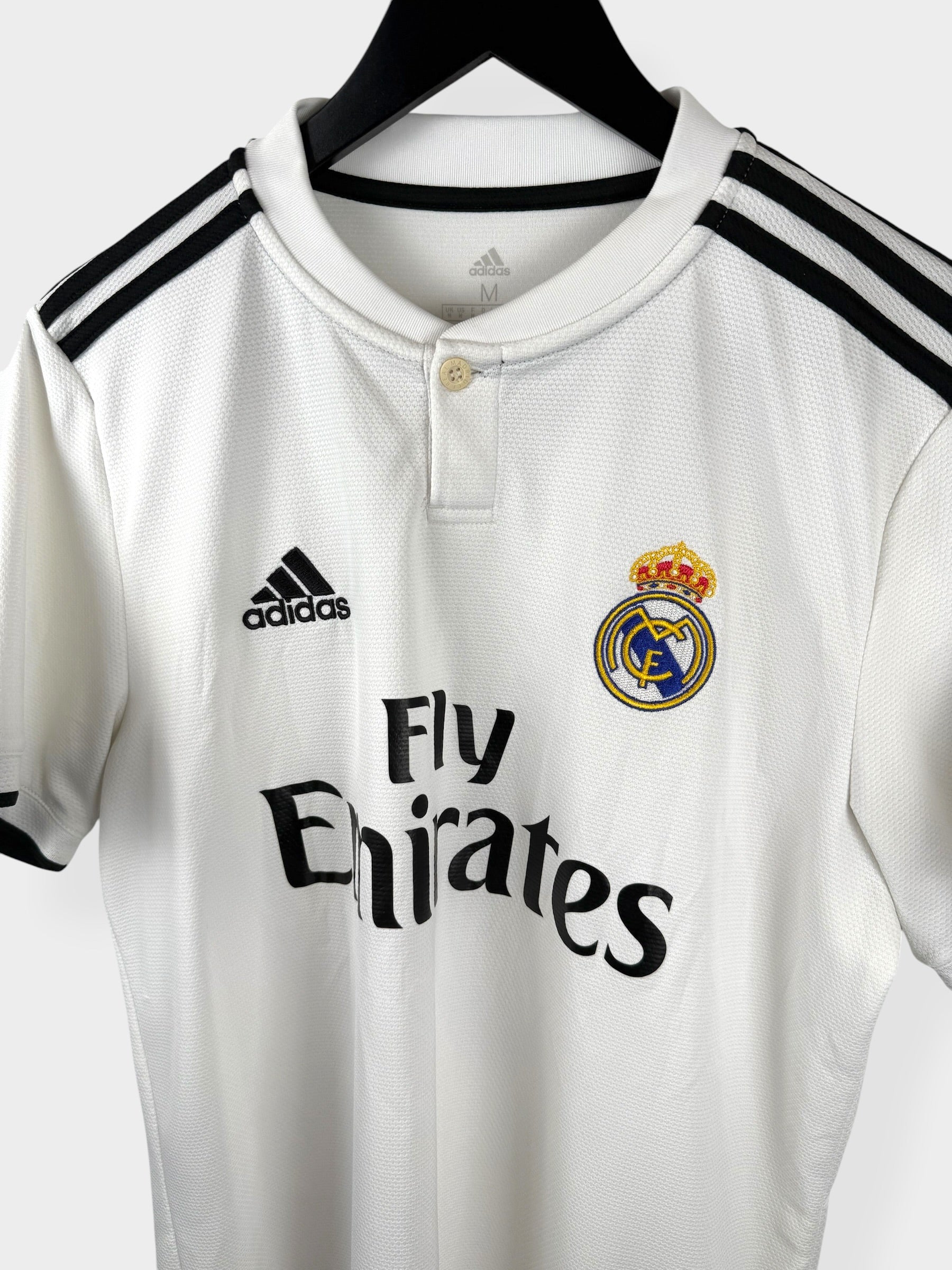 2018-19 REAL MADRID THUISSHIRT BENZEMA #9 M