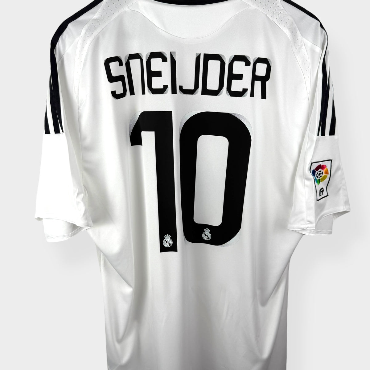 2008-09 REAL MADRID HOME SHIRT SNEIJDER #10 XL - 315118