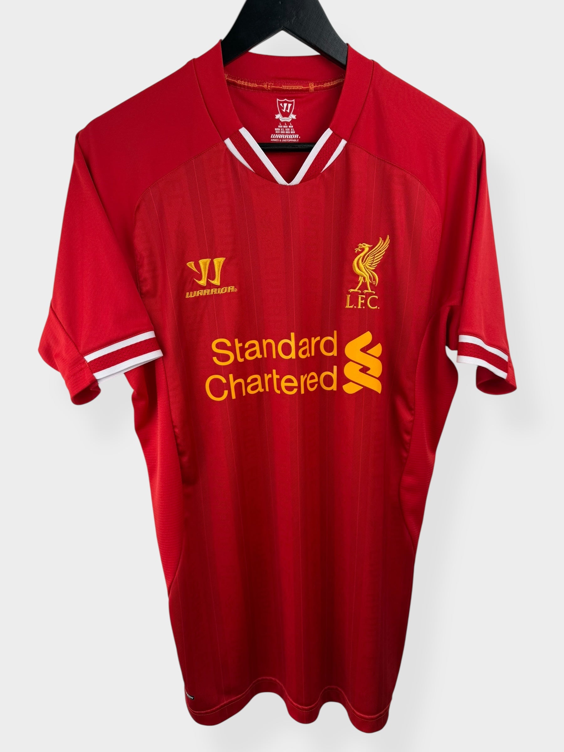 2013-14 LIVERPOOL HEIMTRIKOT SUAREZ #7 L